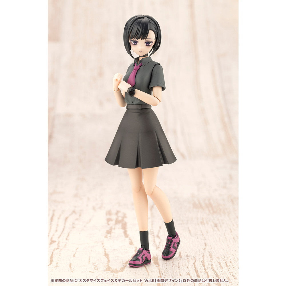【中古即納】[PTM] 創彩少女庭園 1/10 カスタマイズフェイス&デカールセット Vol.6 雨間デザイン プラモデル用アクセサリ(JK059) コトブキヤ(20250621)