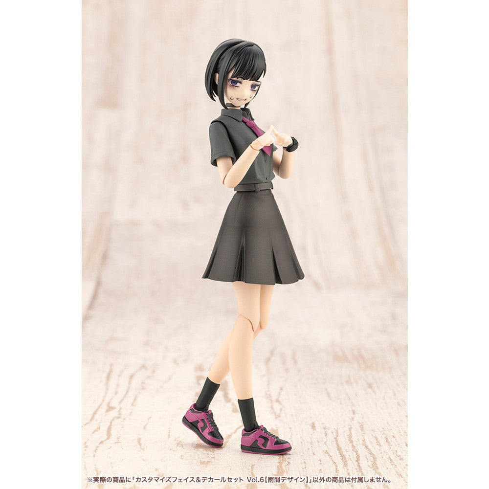 【中古即納】[PTM] 創彩少女庭園 1/10 カスタマイズフェイス&デカールセット Vol.6 雨間デザイン プラモデル用アクセサリ(JK059) コトブキヤ(20250621)