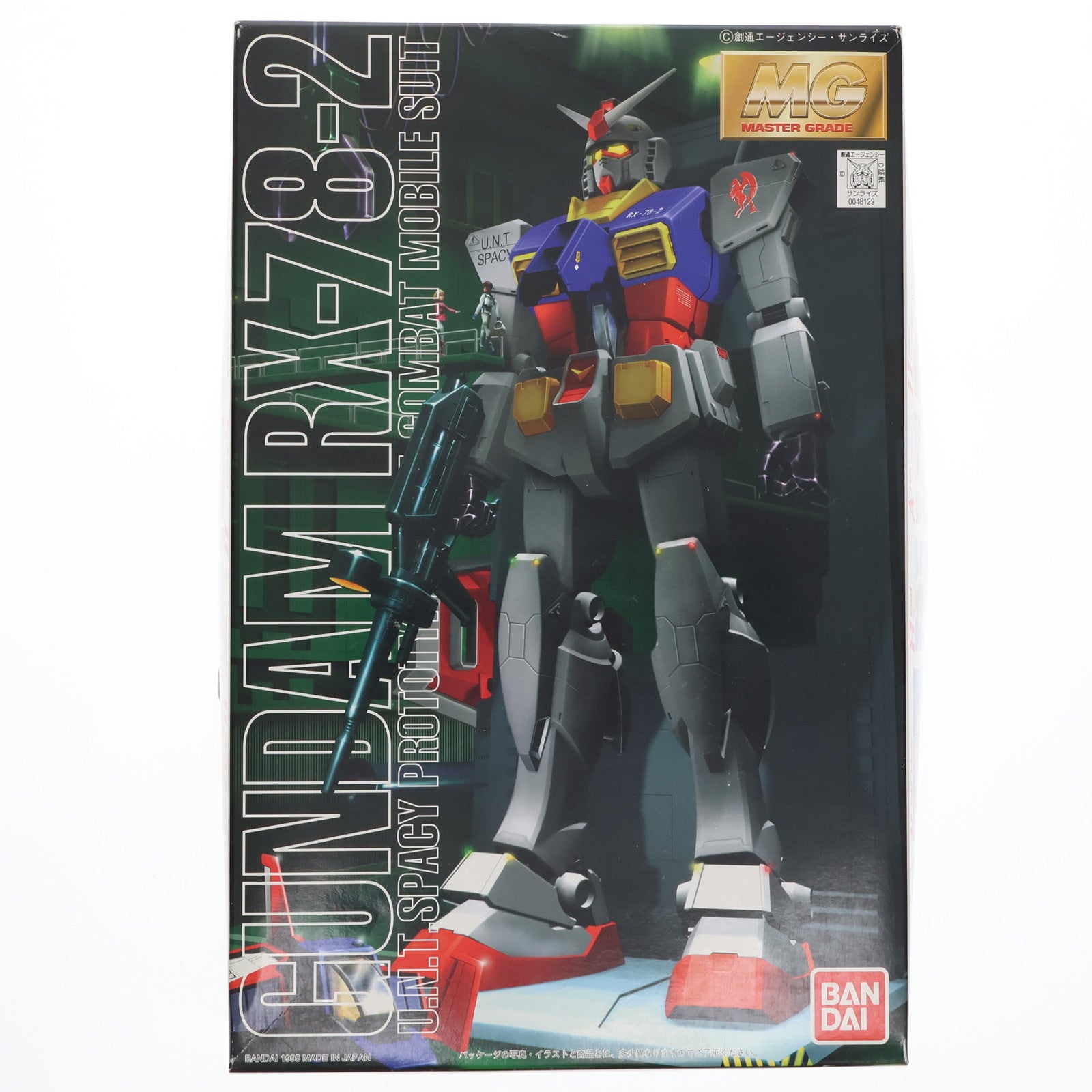 【中古即納】[PTM] MG 1/100 RX-78-2 ガンダム 機動戦士ガンダム プラモデル(0048129) バンダイ(19950731)