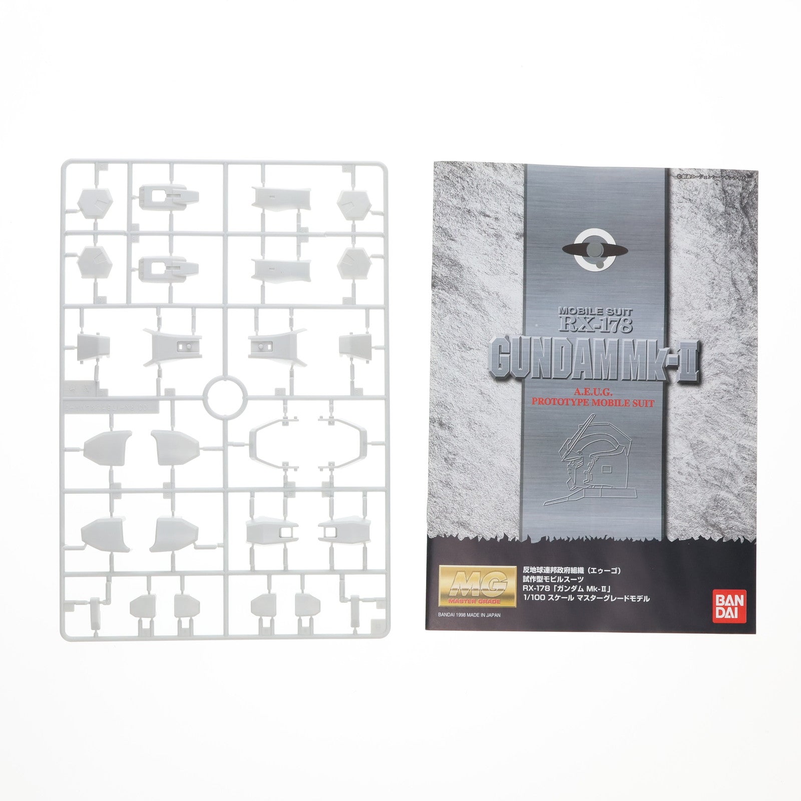 【中古即納】[PTM] MG 1/100 RX-178 ガンダムMk-II(エゥーゴ仕様) 機動戦士Zガンダム プラモデル(0061364) バンダイ(20170218)