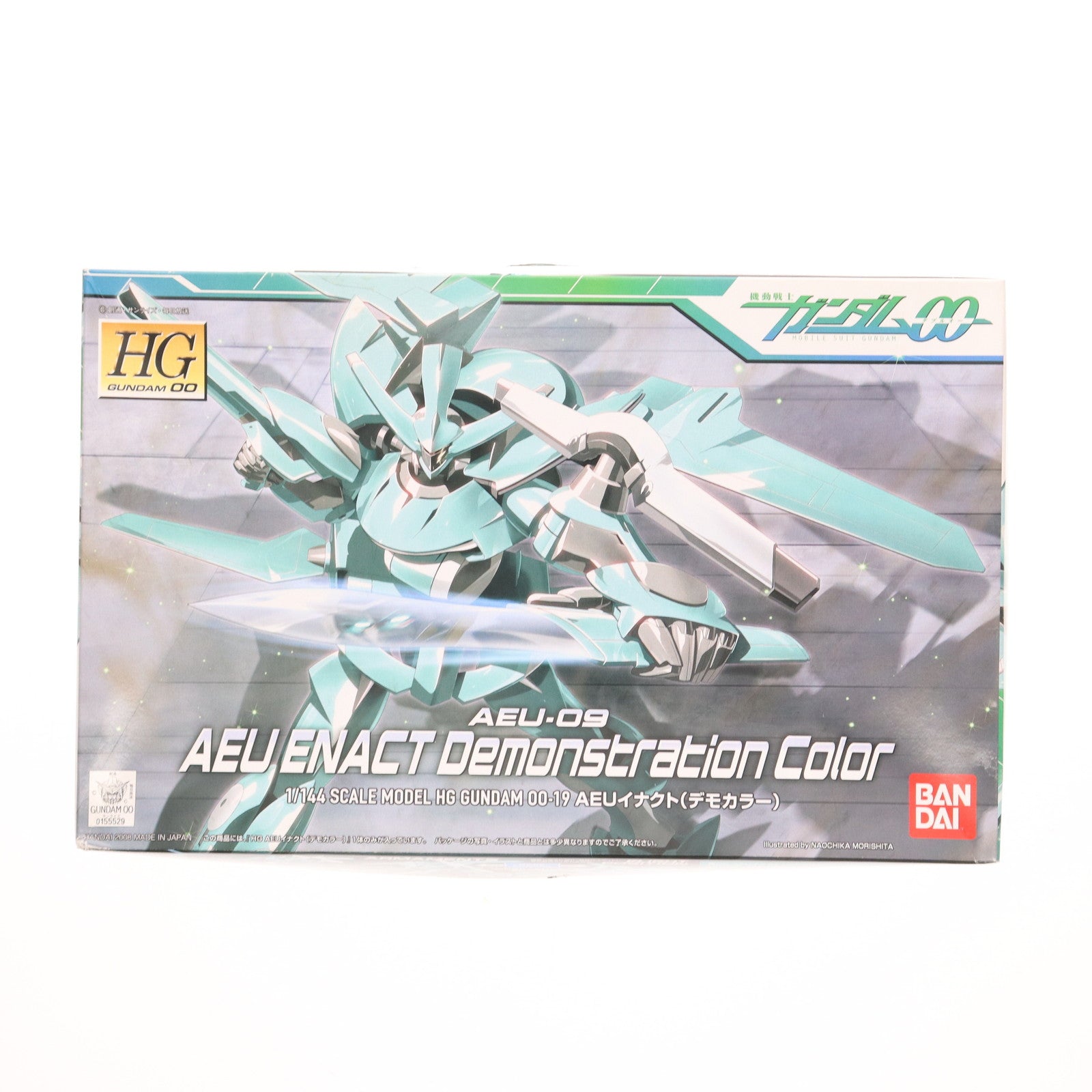 【中古即納】[PTM] HG 1/144 AEU-09 AEUイナクト(デモカラー) 機動戦士ガンダム00(ダブルオー) プラモデル バンダイ(20080810)