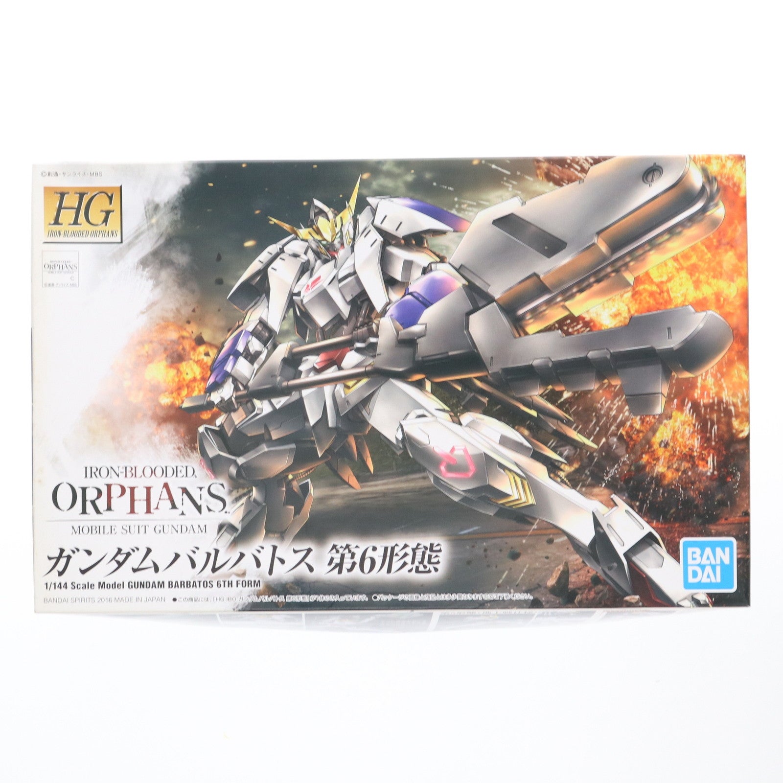 【中古即納】[PTM] (再販) HG 1/144 ASW-G-08 ガンダムバルバトス 第6形態 機動戦士ガンダム 鉄血のオルフェンズ プラモデル(5060386) バンダイスピリッツ(20240824)