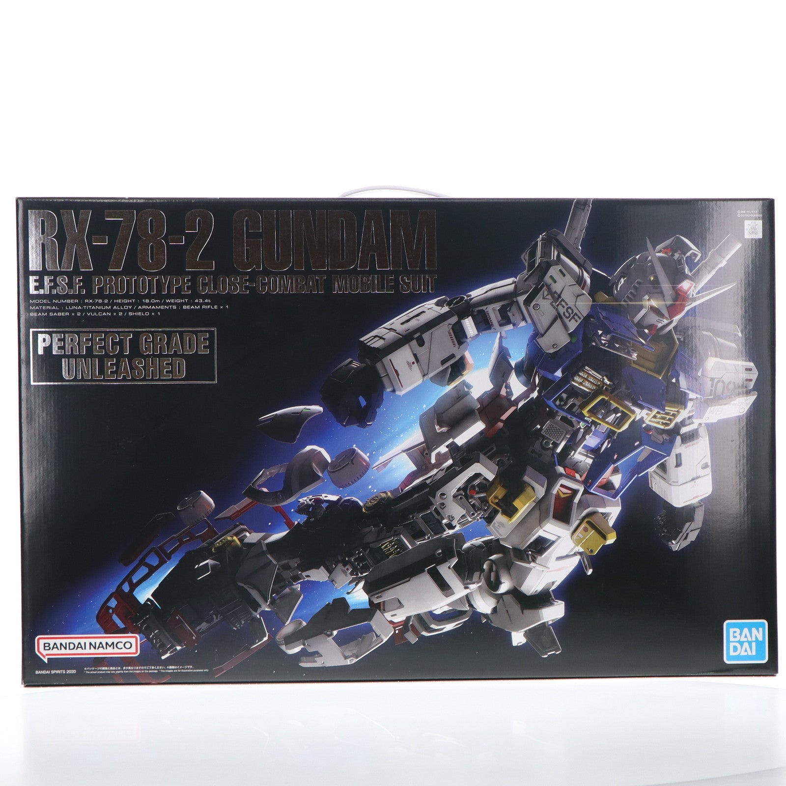 【中古即納】[PTM] (再販) PG UNLEASHED 1/60 RX-78-2 ガンダム 機動戦士ガンダム プラモデル(2530615) バンダイスピリッツ(20250601)