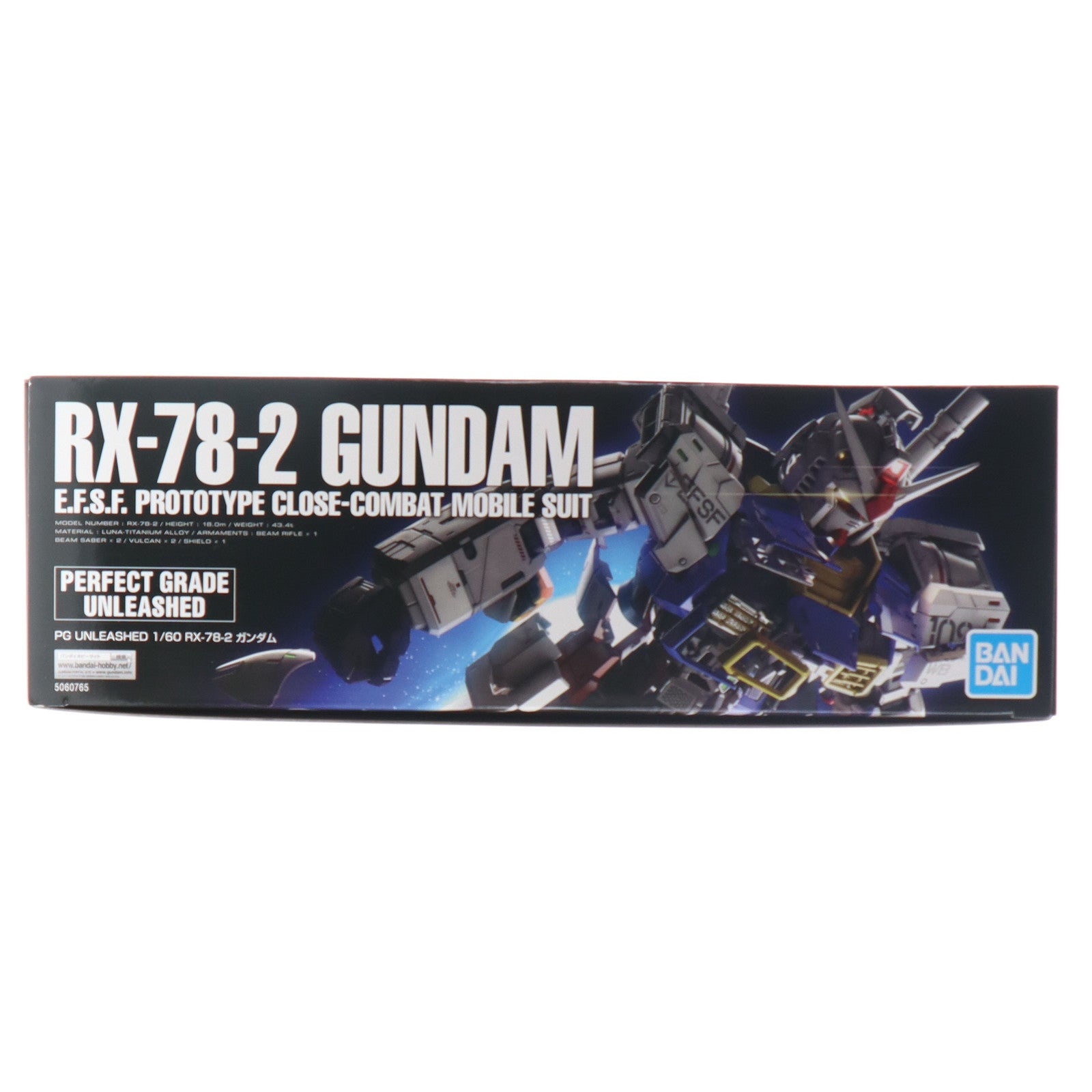 【中古即納】[PTM] (再販) PG UNLEASHED 1/60 RX-78-2 ガンダム 機動戦士ガンダム プラモデル(2530615) バンダイスピリッツ(20250601)