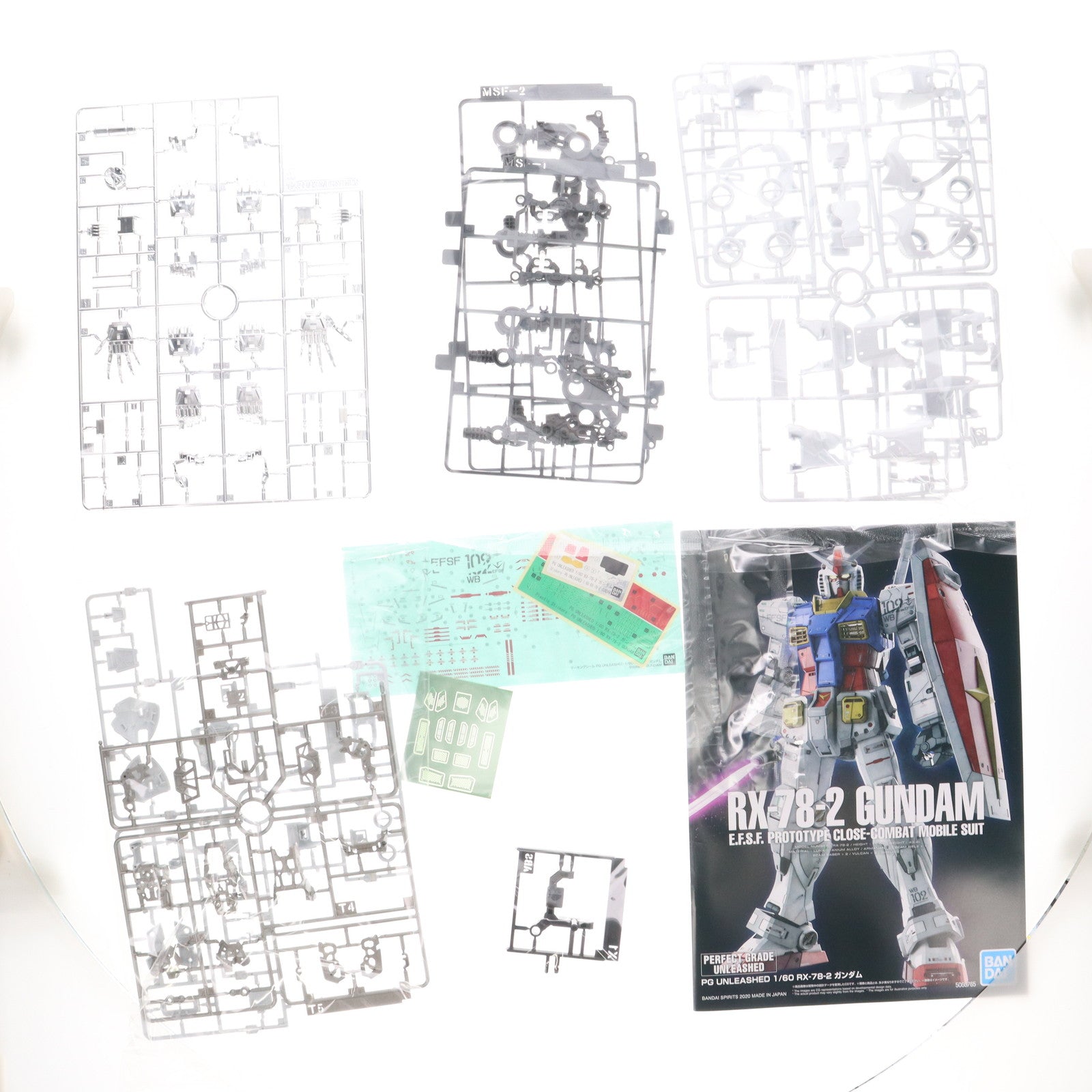 【中古即納】[PTM] (再販) PG UNLEASHED 1/60 RX-78-2 ガンダム 機動戦士ガンダム プラモデル(2530615) バンダイスピリッツ(20250601)