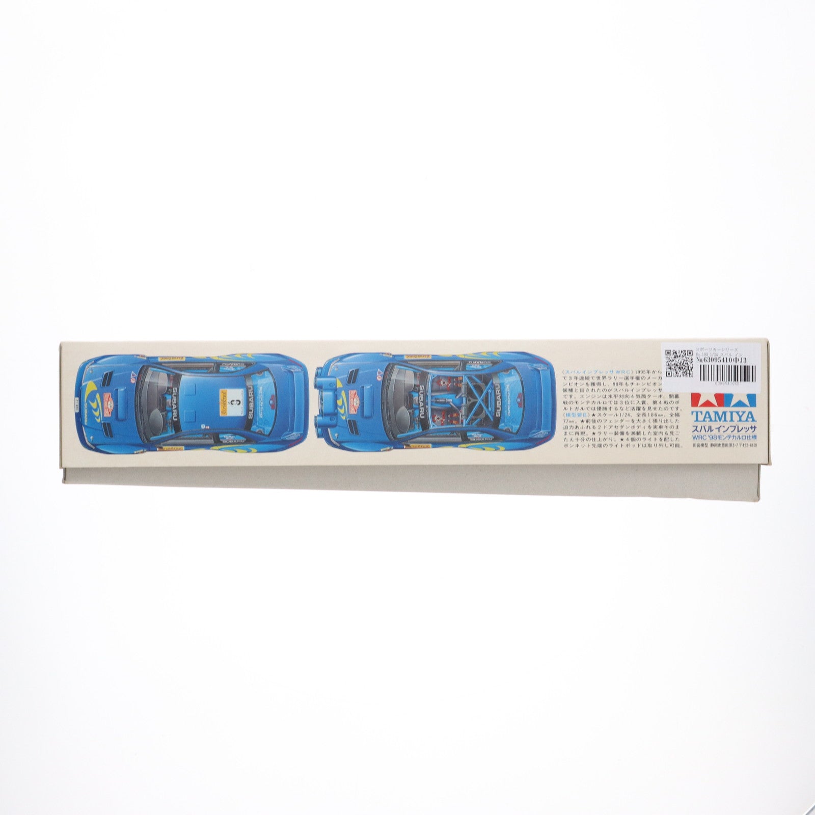 【中古即納】[PTM] スポーツカーシリーズ No.199 1/24 スバル インプレッサ WRC'98モンテカルロ仕様 ディスプレイモデル プラモデル(24199) タミヤ(19980731)