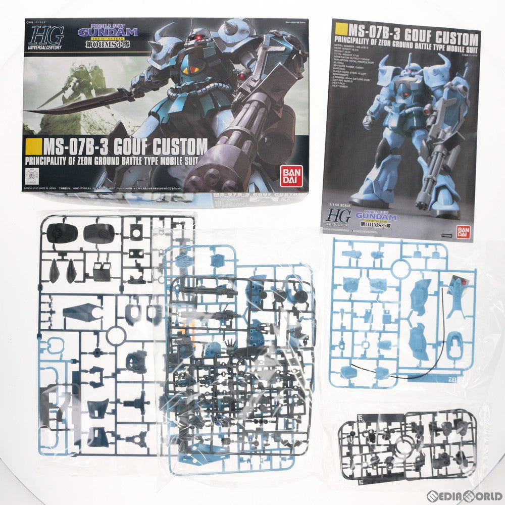 【中古即納】[PTM] HGUC 1/144 グフカスタム 機動戦士ガンダム 第08MS小隊 プラモデル(0165503) バンダイ(20190625)