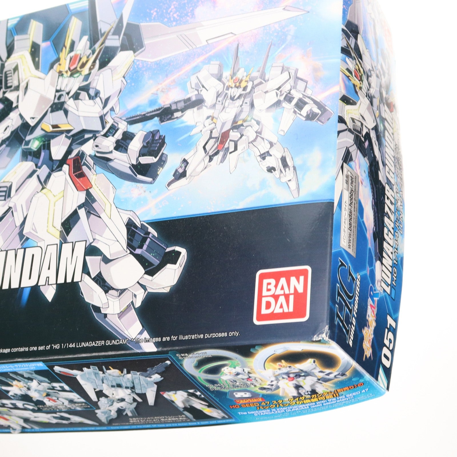 【中古即納】[PTM] HGBF 1/144 ルナゲイザーガンダム ガンダムビルドファイターズA-R プラモデル バンダイ(20170114)
