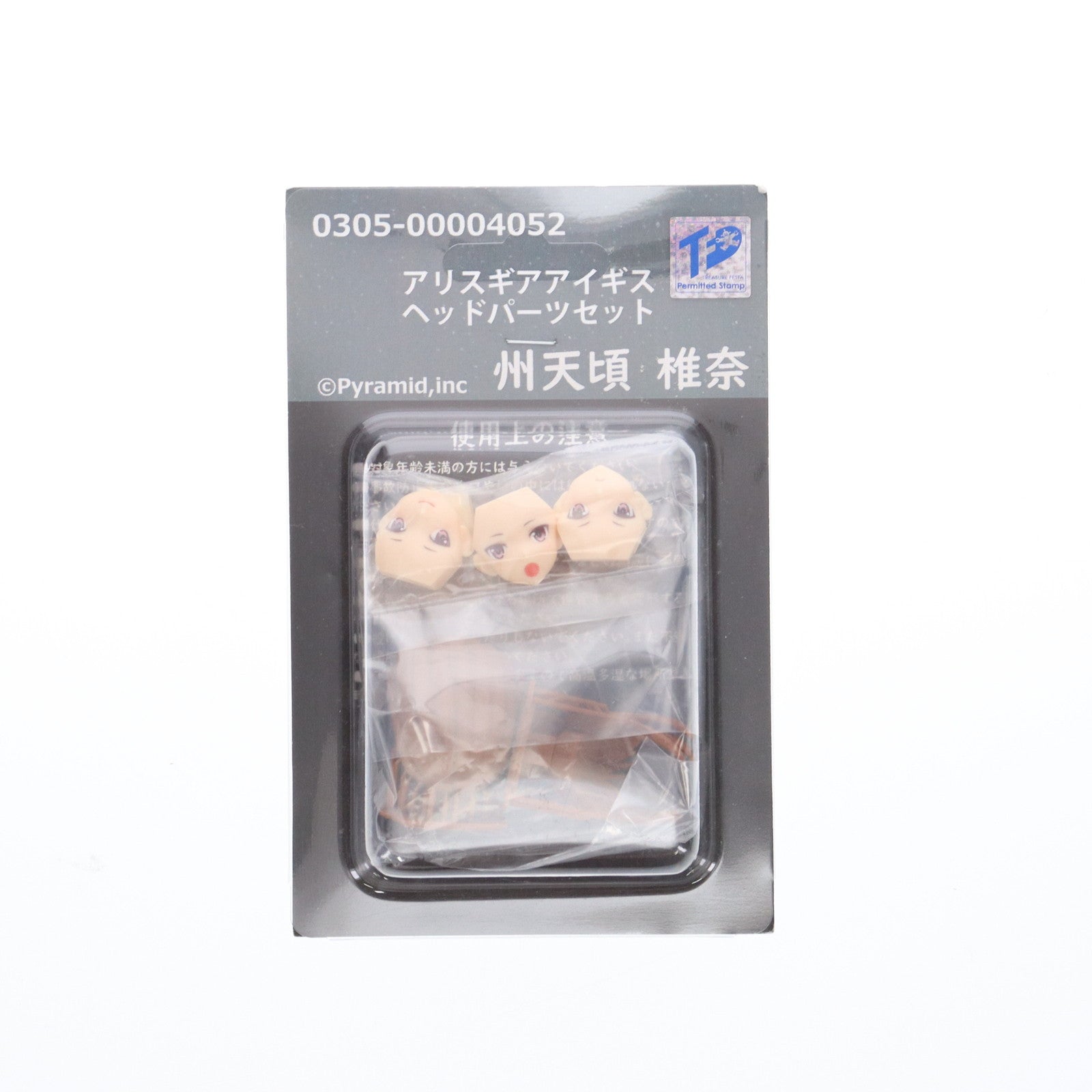 【中古即納】[PTM] 州天頃椎奈(すてごろしいな) ヘッドパーツセット アリス・ギア・アイギス カラーレジンキャストキット プラモデル用アクセサリ(0305-00004052) Pyramid(ピラミッド)(20181231)
