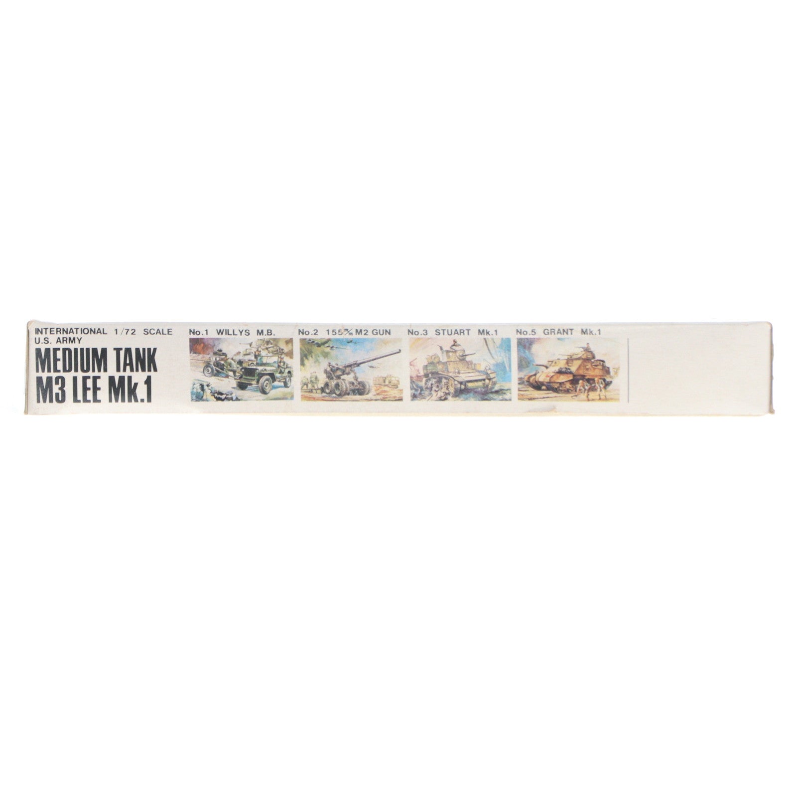 【中古即納】[PTM] ミニボックスシリーズ No.4 1/72 アメリカ陸軍 M3型 中戦車リー Mk.1 プラモデル(MB-004) ハセガワ(20101231)