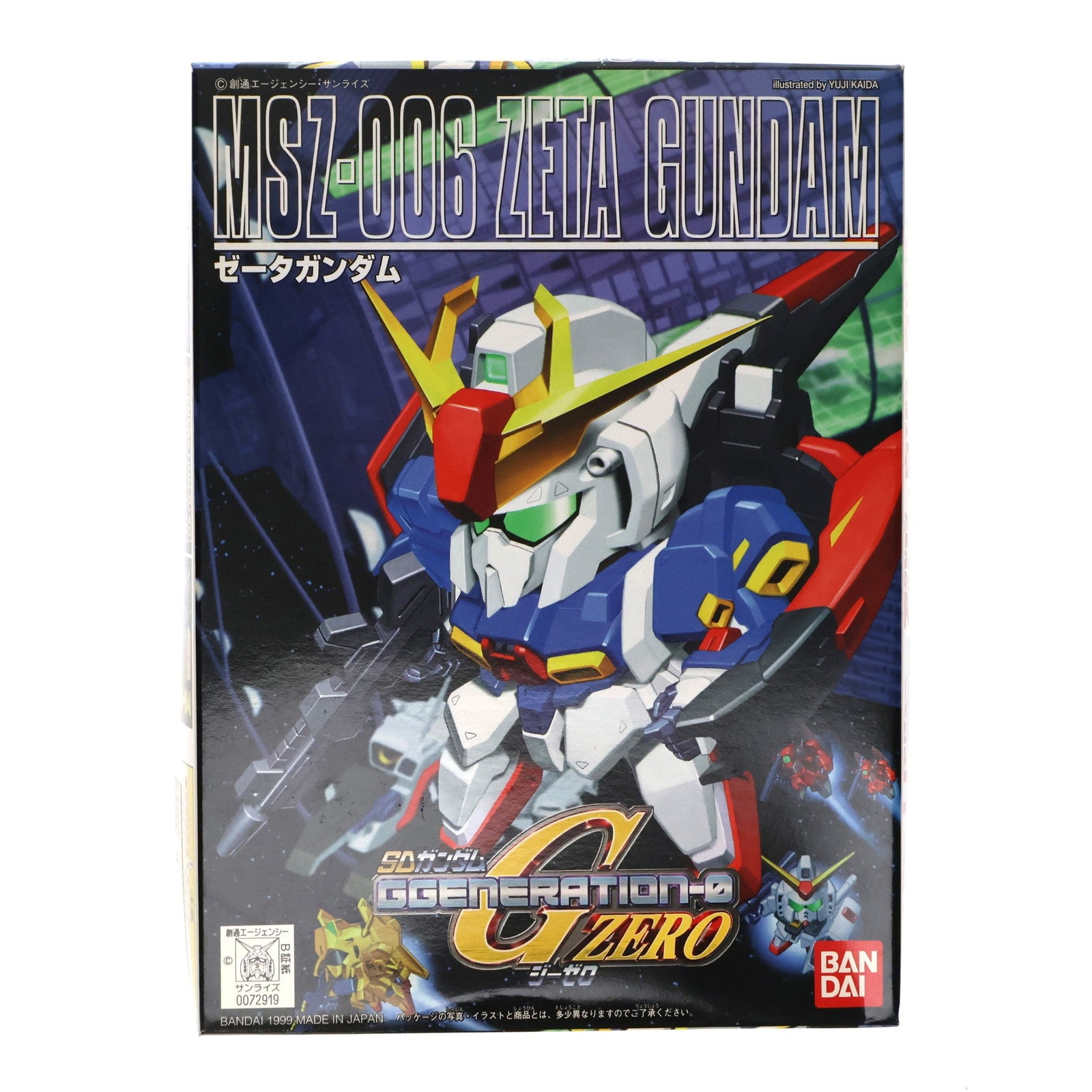 【中古即納】[PTM] SDガンダム BB戦士 Zガンダム SDガンダム G-GENERATION-0 プラモデル バンダイ(20180317)