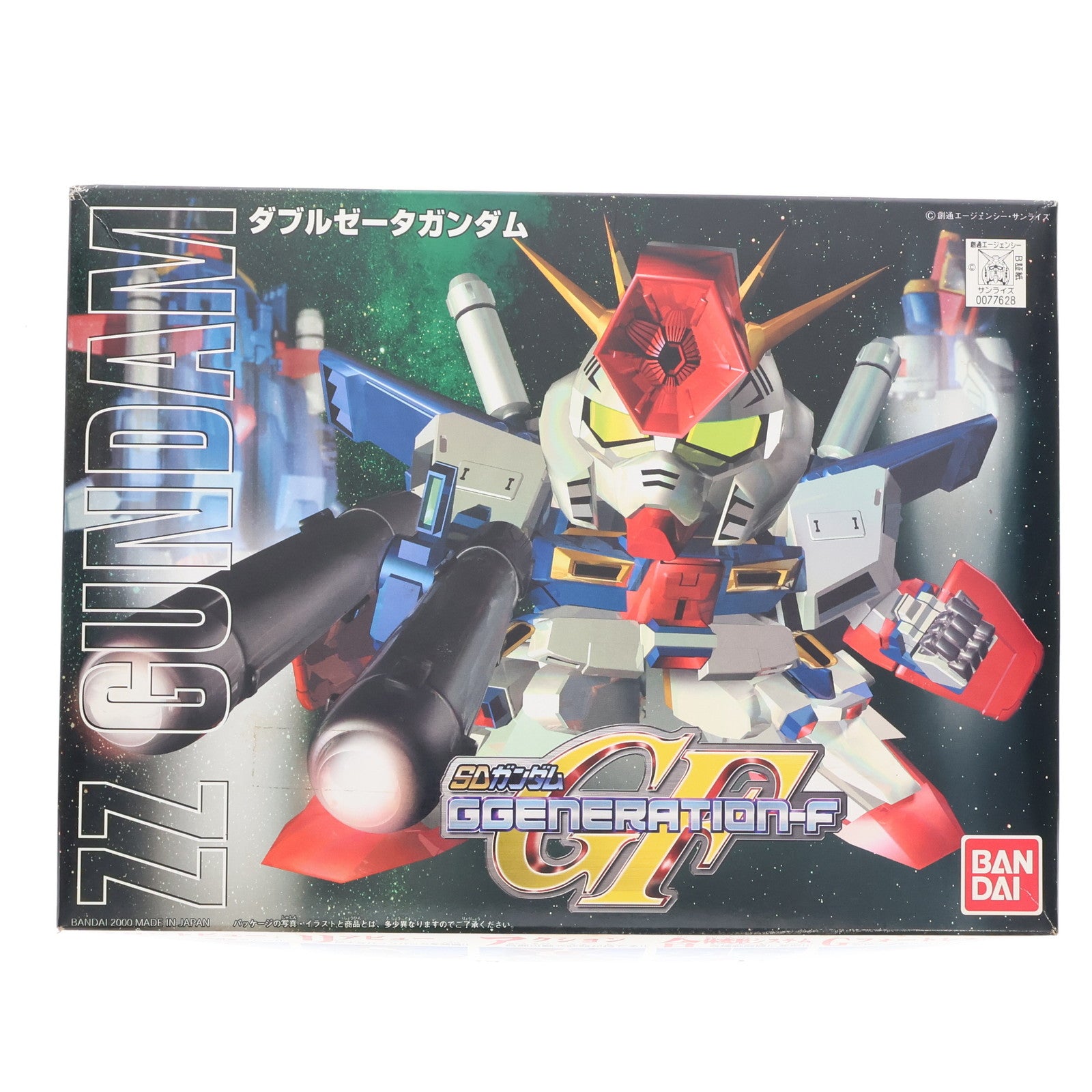 【中古即納】[PTM] SDガンダム BB戦士 212 ダブルゼータガンダム SDガンダム G-GENERATION-F プラモデル バンダイ(20131005)