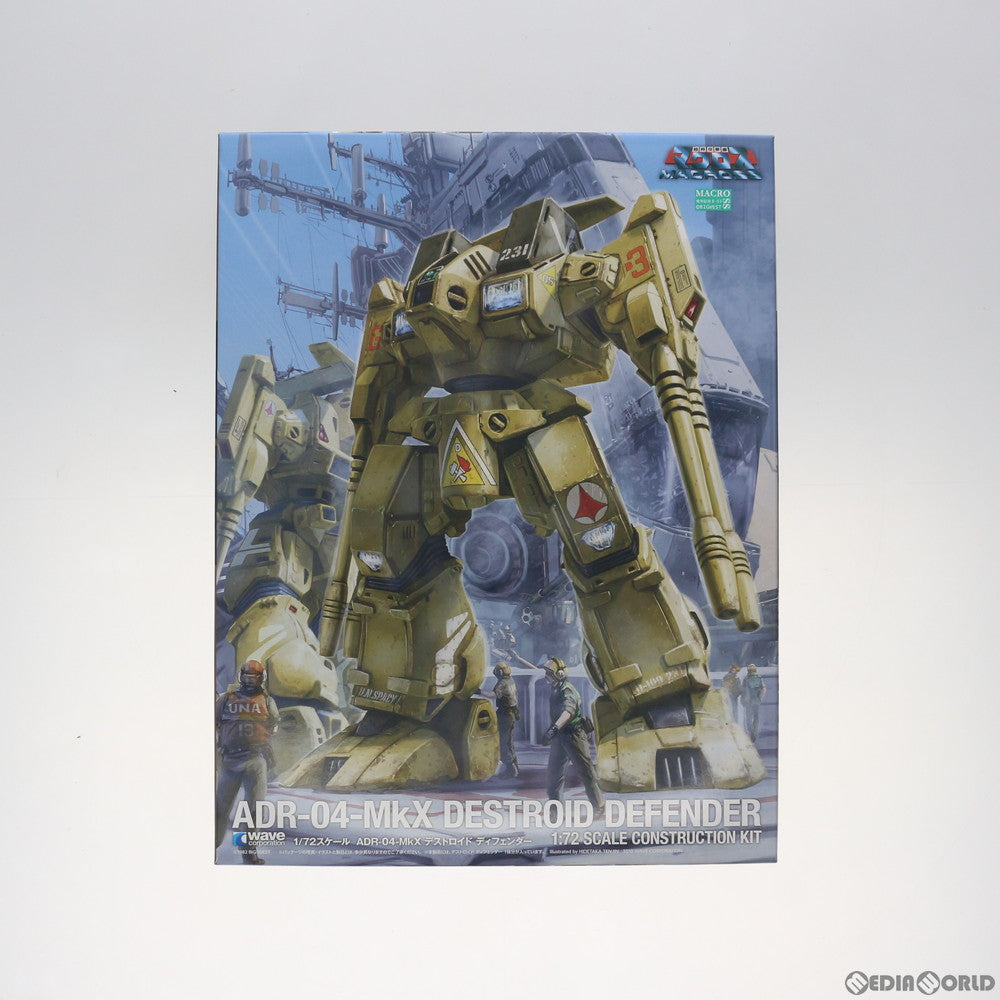【中古即納】[PTM] 1/72 ADR-04-MKX ディフェンダー 超時空要塞マクロス プラモデル(MC-72) ウェーブ(WAVE)(20101228)