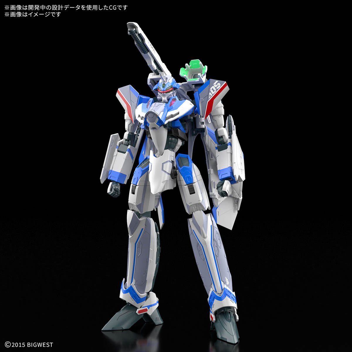 【中古即納】[PTM] HG 1/100 VF-31J ジークフリード(ハヤテ・インメルマン機) マクロスΔ(デルタ) プラモデル(5068696) バンダイスピリッツ(20250726)