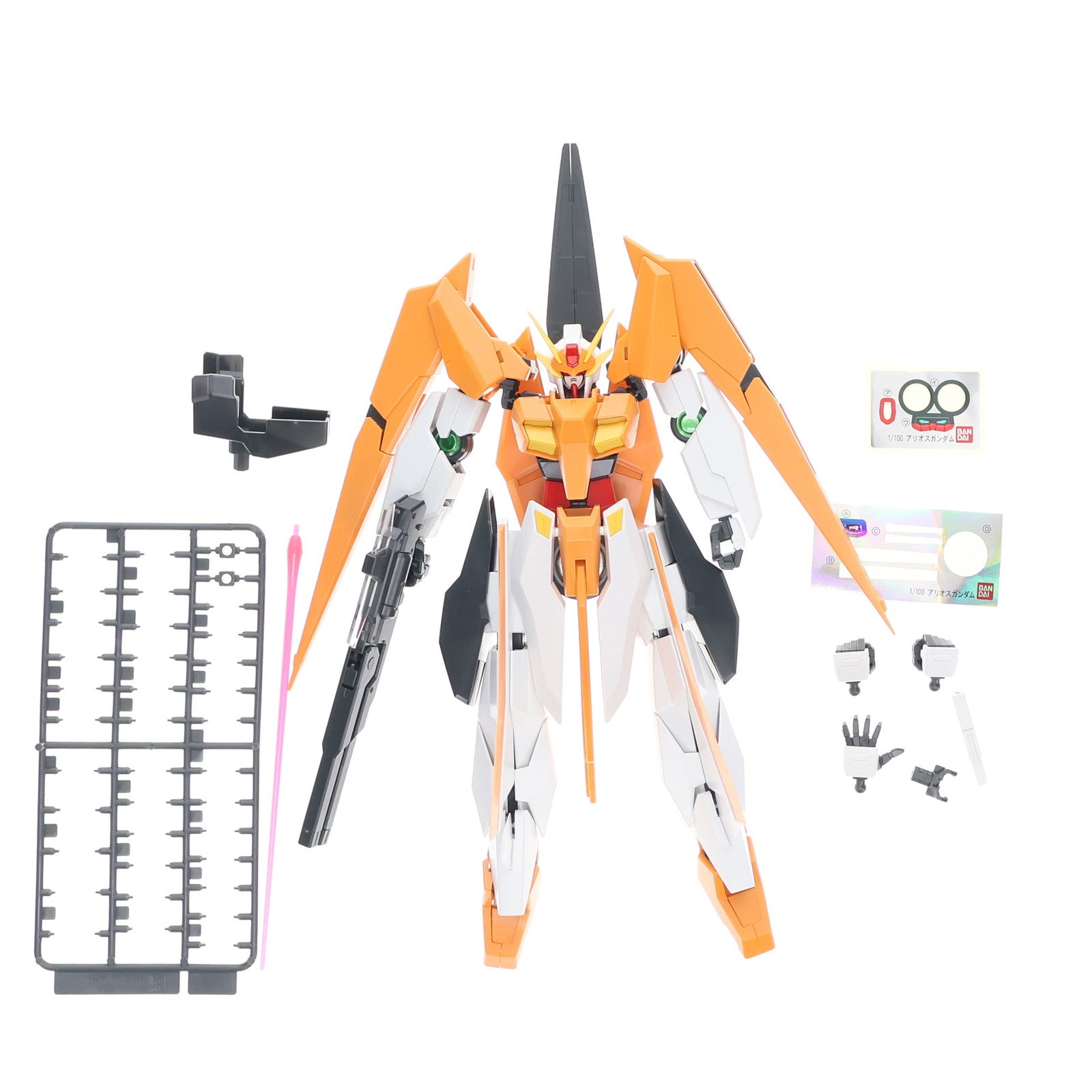 【中古即納】[PTM] 1/100 GN-007 アリオスガンダム 機動戦士ガンダム00(ダブルオー) プラモデル(0157735) バンダイ(20090210)