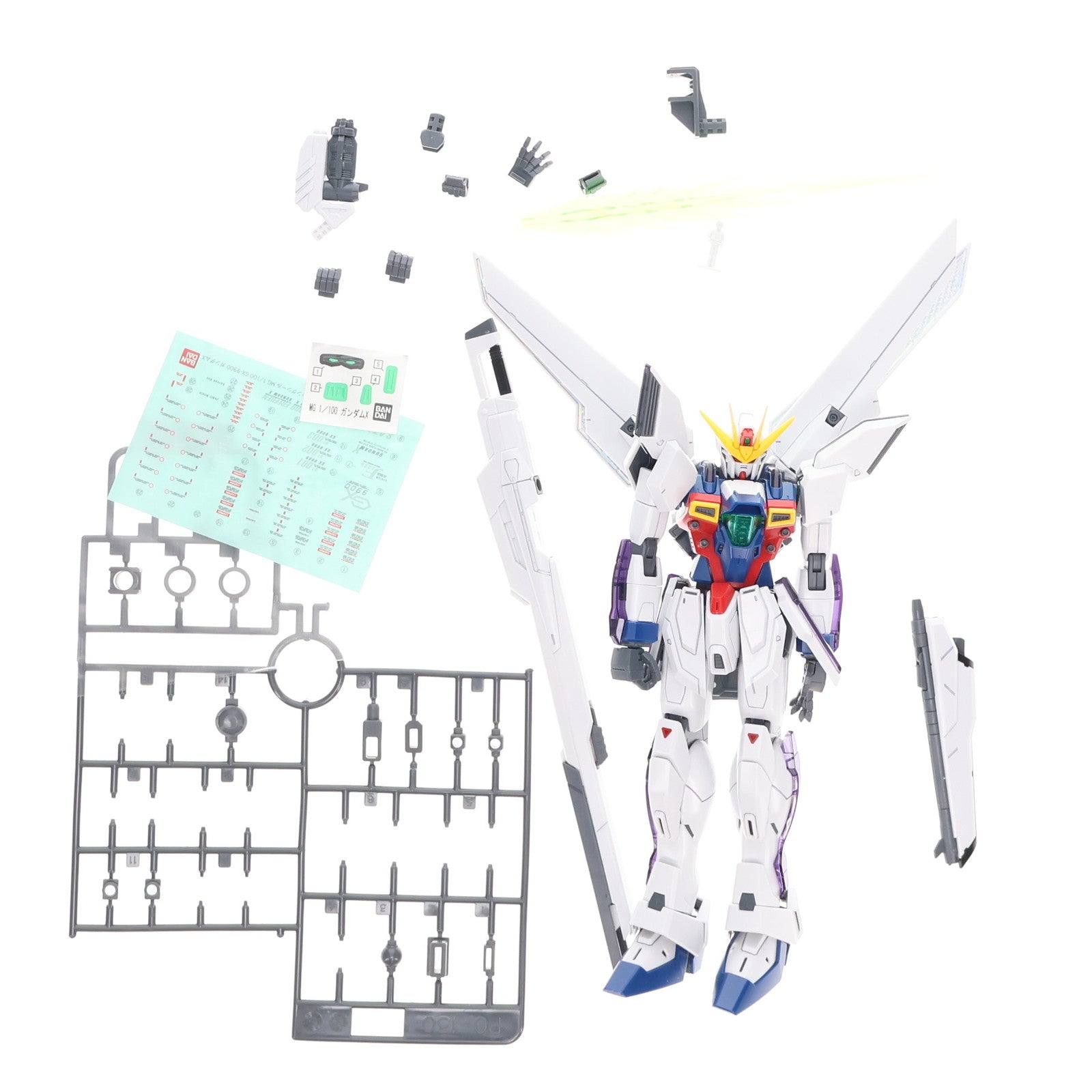 【中古即納】[PTM] MG 1/100 GX-9900 ガンダムX 機動新世紀ガンダムX プラモデル(0186540) バンダイ(20140131)