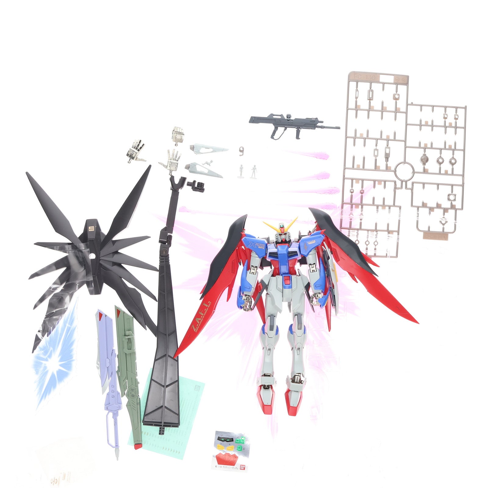 【中古即納】[PTM] MG 1/100 ZGMF-X42S デスティニーガンダム エクストリームブラストモード 機動戦士ガンダムSEED DESTINY(シード デスティニー) プラモデル(0151244) バンダイ(20170624)