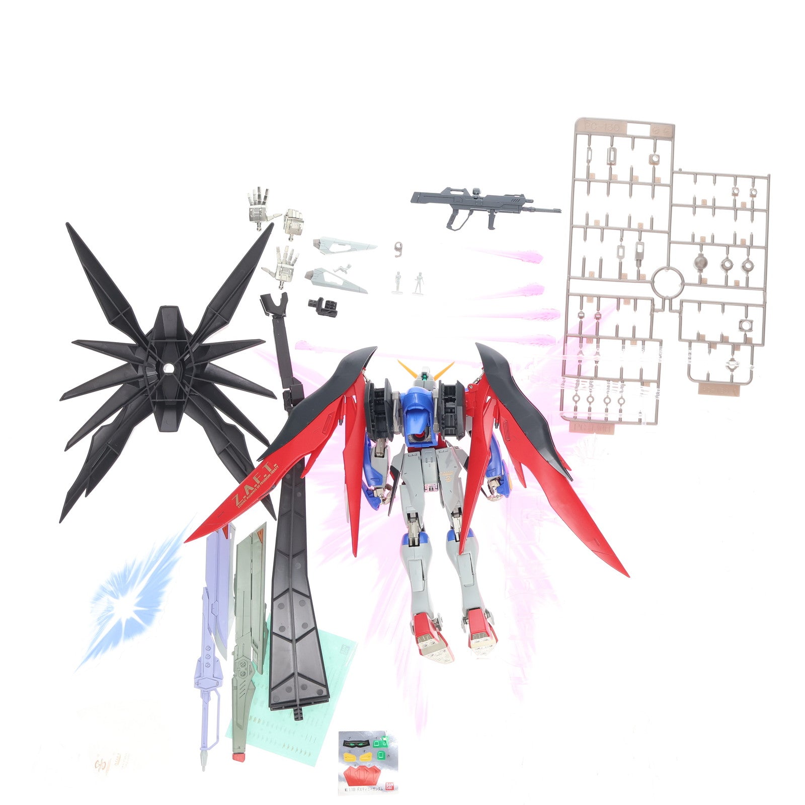【中古即納】[PTM] MG 1/100 ZGMF-X42S デスティニーガンダム エクストリームブラストモード 機動戦士ガンダムSEED DESTINY(シード デスティニー) プラモデル(0151244) バンダイ(20170624)