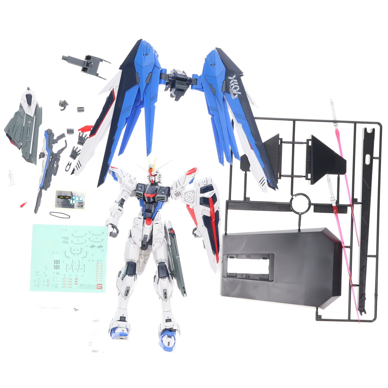 【中古即納】[PTM] MG 1/100 ZGMF-X10A フリーダムガンダム Ver.2.0 機動戦士ガンダムSEED(シード) プラモデル(2316367) バンダイ(20200917)