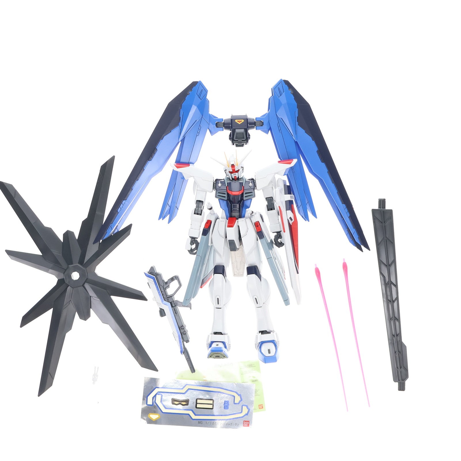 【中古即納】[PTM] MG 1/100 ZGMF-X10A フリーダムガンダム 機動戦士ガンダムSEED(シード) プラモデル(0126794) バンダイ(20170930)
