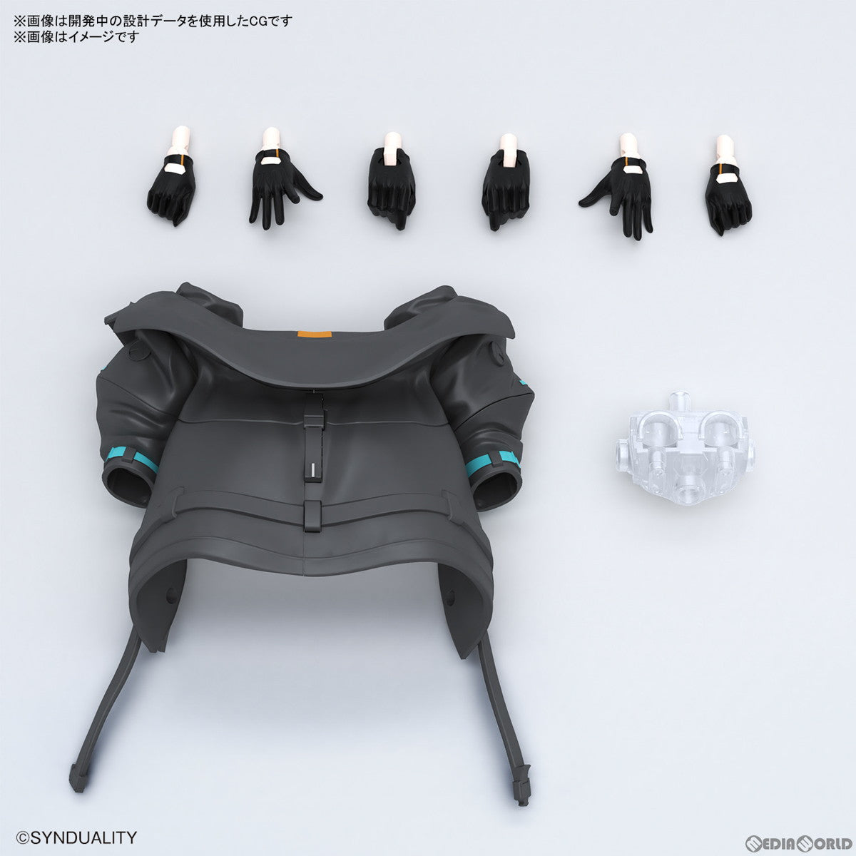 【中古即納】[PTM] Figure-rise Standard(フィギュアライズ スタンダード) ノワール SYNDUALITY(シンデュアリティ) プラモデル(5065425) バンダイスピリッツ(20230811)