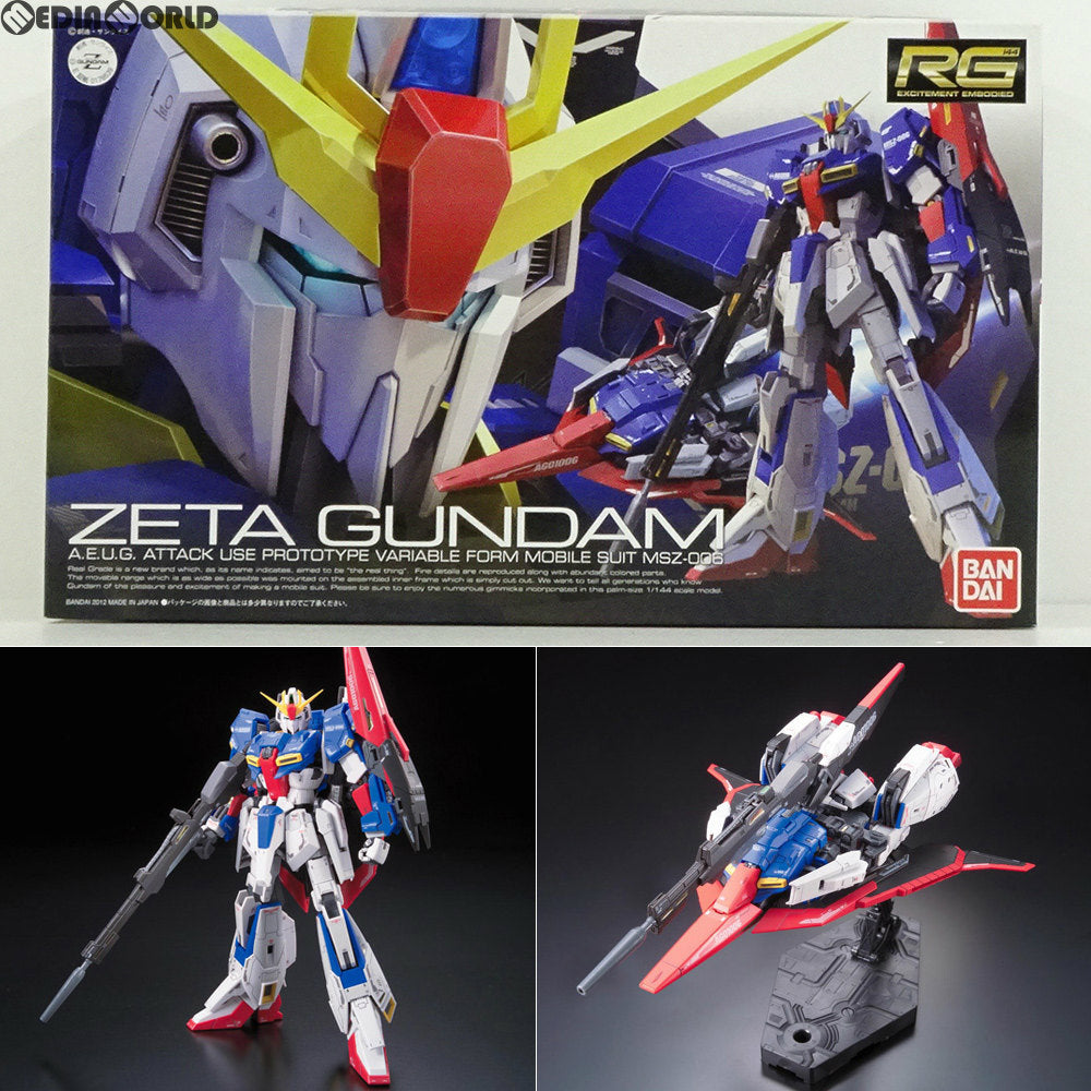 【中古即納】[PTM] RG 1/144 MSZ-006 ゼータガンダム 機動戦士Zガンダム プラモデル(0178539) バンダイ(20200930)