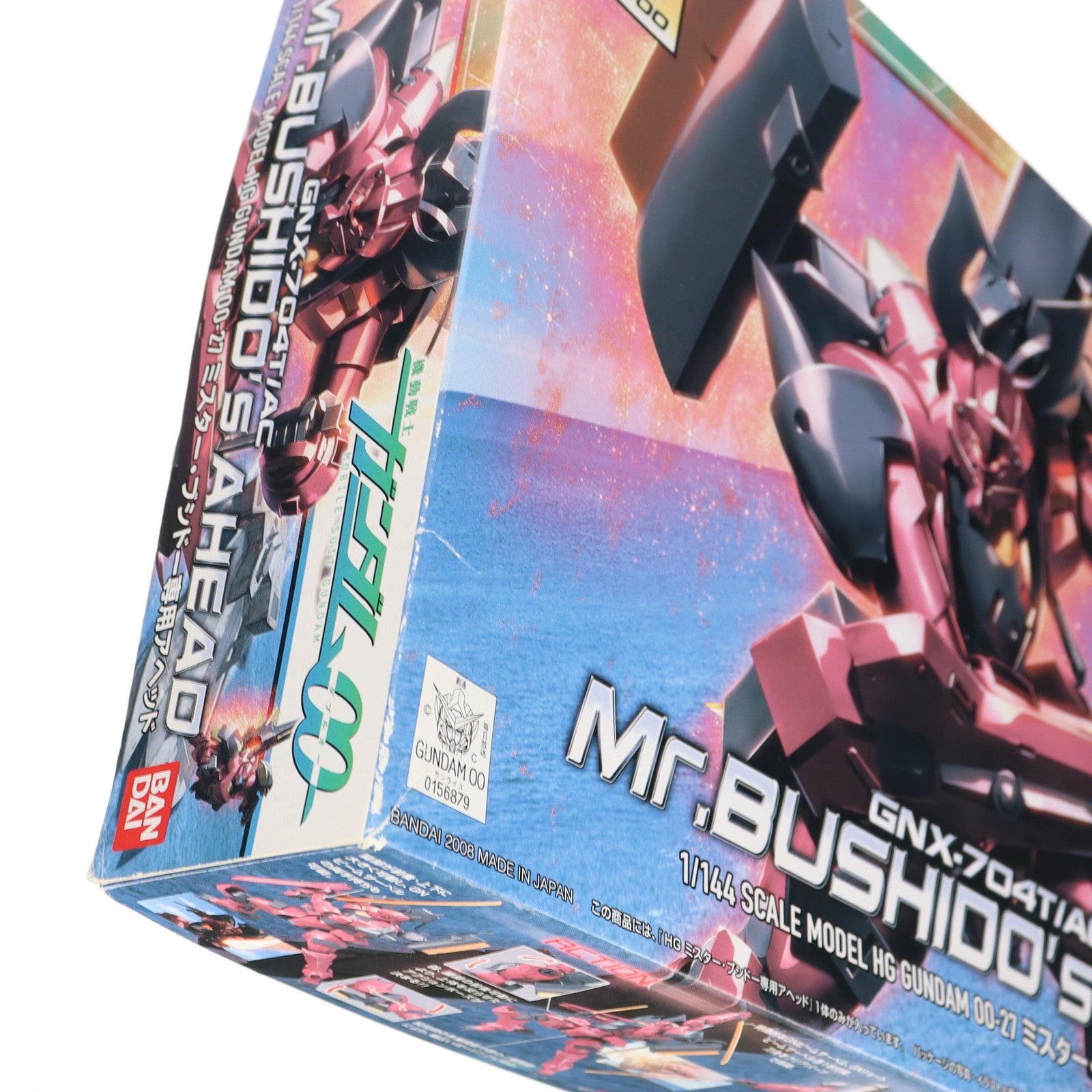 【中古即納】[PTM] HG 1/144 GNX-704T/AC ミスター・ブシドー専用アヘッド 機動戦士ガンダム00(ダブルオー) プラモデル(0156879) バンダイ(20181227)
