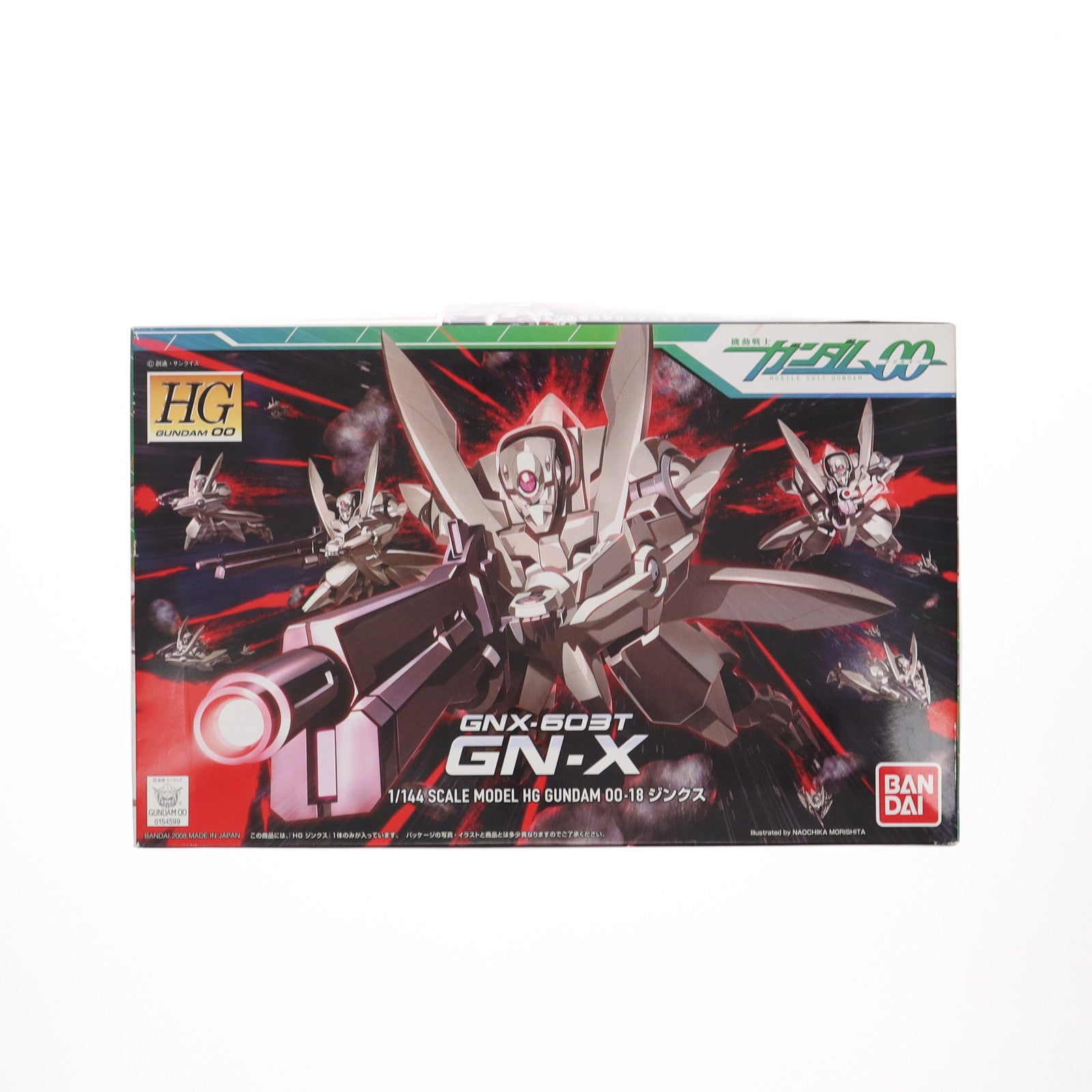 【中古即納】[PTM] HG 1/144 GN-X ジンクス 機動戦士ガンダム00(ダブルオー) プラモデル バンダイ(20190531)