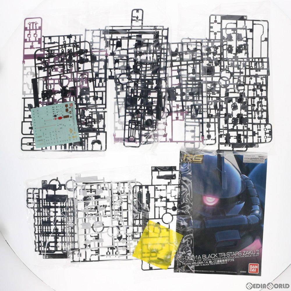 【中古即納】[PTM] プレミアムバンダイ限定 【トリプルアクションベース付き】RG 1/144 黒い三連星専用ザクII 3機セット 機動戦士ガンダム THE ORIGIN MSD(ジオリジンMSD) プラモデル(0225942) バンダイ(20180331)