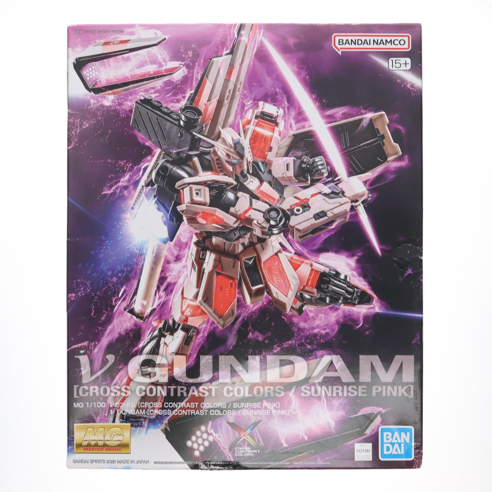 【中古即納】[PTM] イベント限定 MG 1/100 RX-93 νガンダム(CROSS CONTRAST COLORS/朝霞粉) 機動戦士ガンダム 逆襲のシャア プラモデル バンダイスピリッツ(20180430)