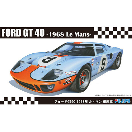 【中古即納】[PTM] RS-97 1/24 フォードGT40 '68 ルマン優勝車 プラモデル(12605) フジミ(20190411)