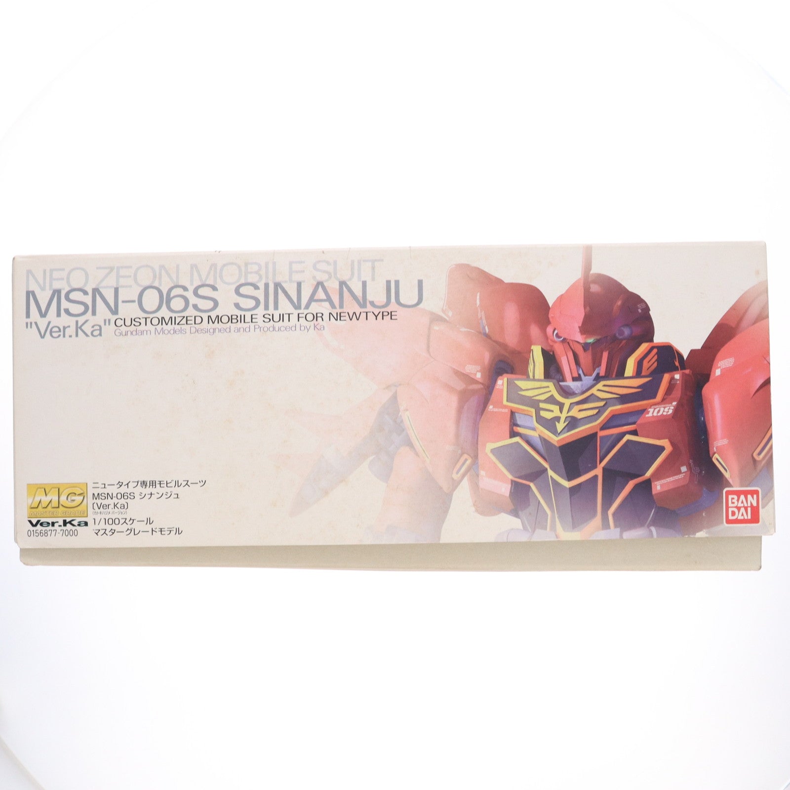 【中古即納】[PTM] MG 1/100 MSN-06S シナンジュ Ver.ka. 機動戦士ガンダムUC(ユニコーン) プラモデル(0156877) バンダイ(20081231)