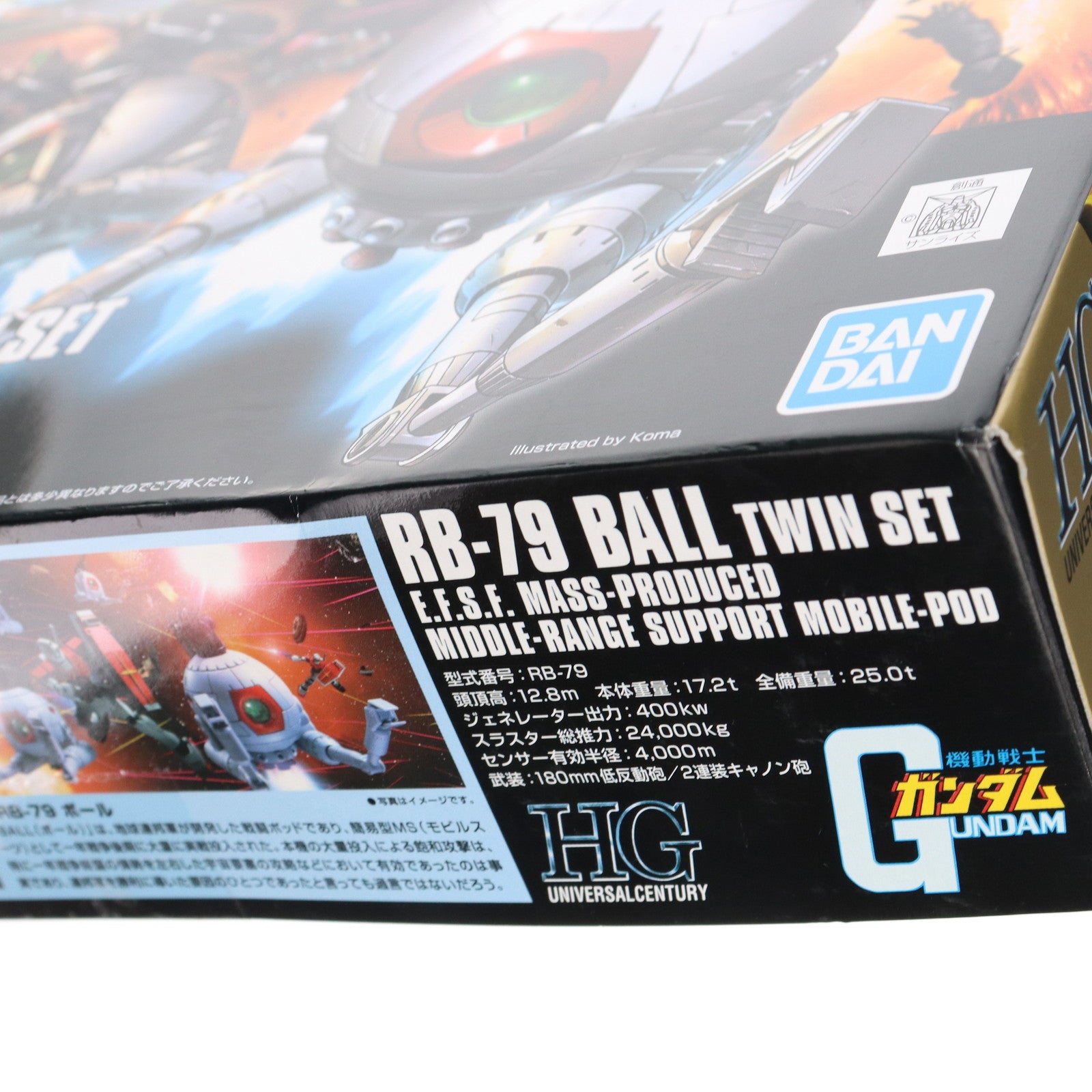 【中古即納】[PTM] (再販) HGUC 1/144 RB-79 ボール ツインセット 機動戦士ガンダム プラモデル バンダイスピリッツ(20250719)