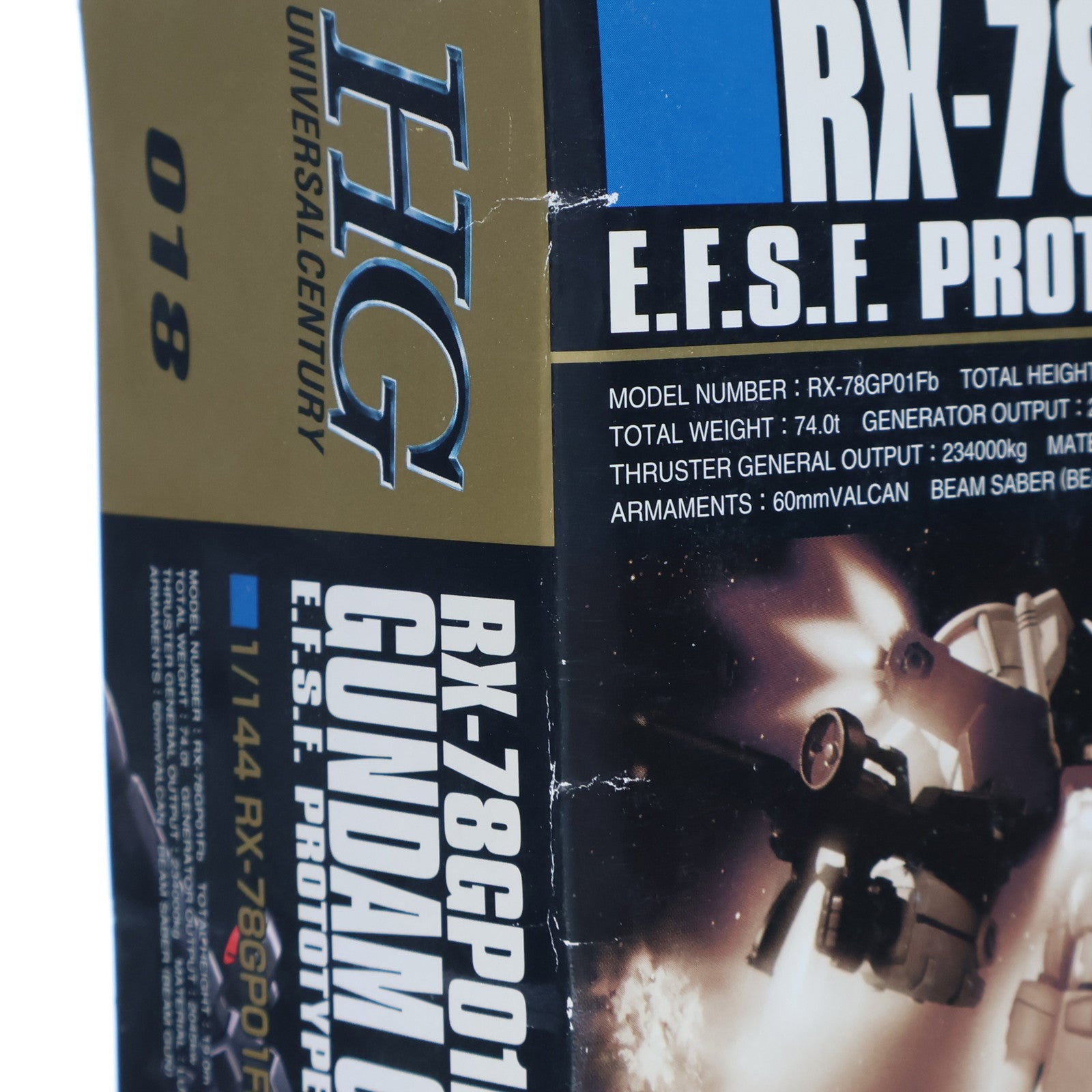 【中古即納】[PTM] HGUC 1/144 RX-78GP01Fb ガンダムGP01Fb(フルバーニアン) 機動戦士ガンダム0083 STARDUST MEMORY プラモデル(0078213) バンダイ(20001231)