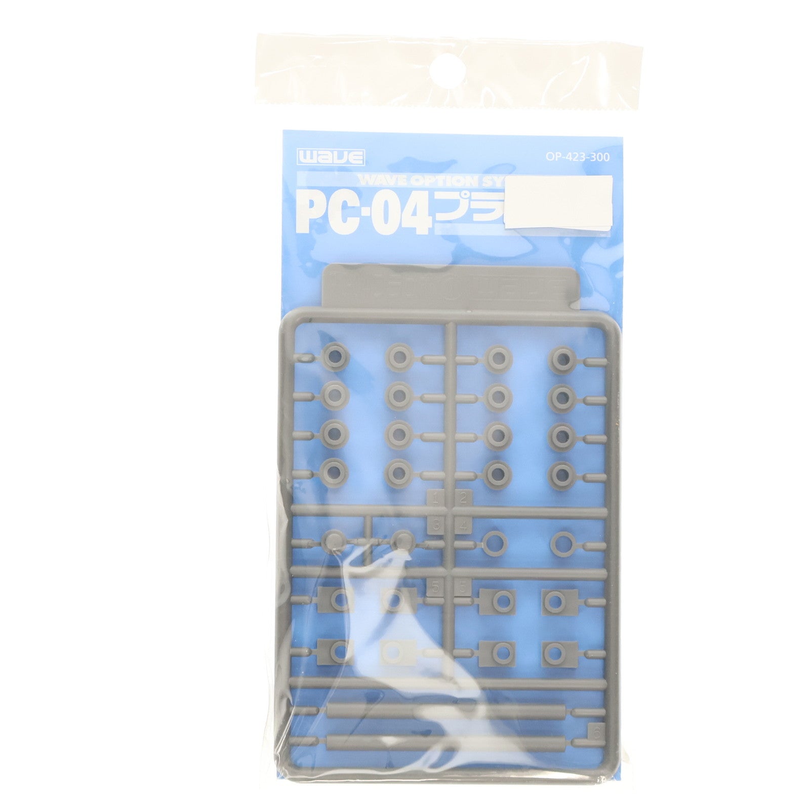 【中古即納】[PTM] ウェーブ・オプションシステム PC-04プラサポ1(4mmポリキャップ用) プラモデル用アクセサリ(OP423) ウェーブ(WAVE)(20061031)