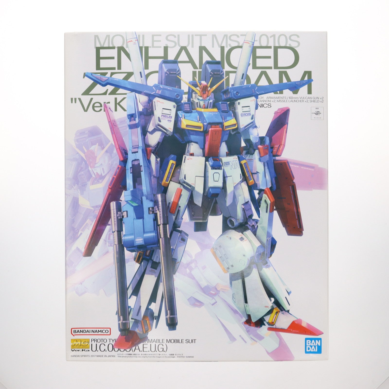 【中古即納】[PTM] プレミアムバンダイ限定 MG 1/100 MSZ-010S 強化型ダブルゼータガンダム Ver.Ka 機動戦士ガンダムZZ(ダブルゼータ) プラモデル(5064225) バンダイスピリッツ(20221122)