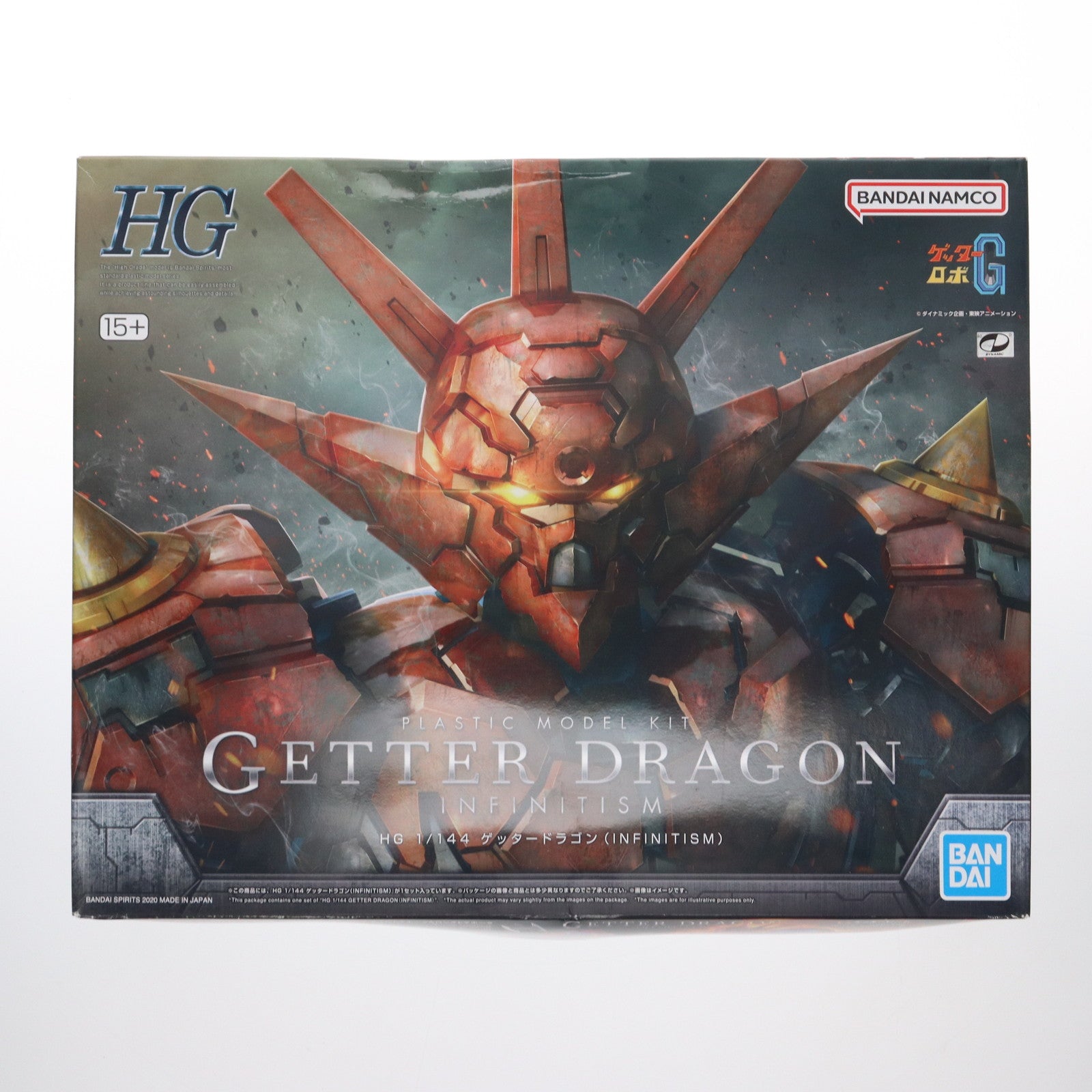 【中古即納】[PTM] HG 1/144 ゲッタードラゴン INFINITISM ゲッターロボG プラモデル(5060430) バンダイスピリッツ(20200905)