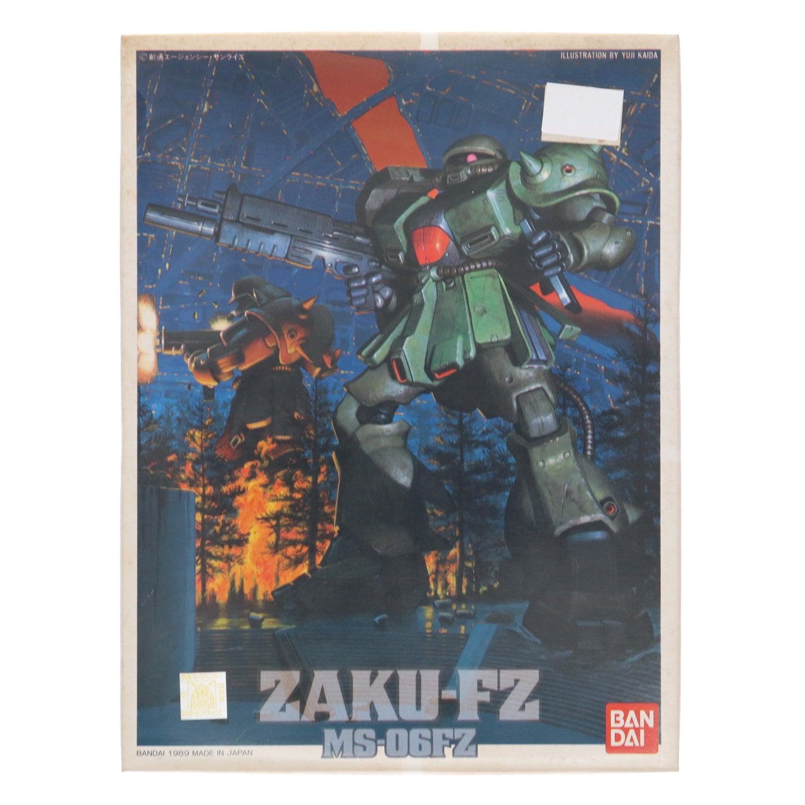 【中古即納】[PTM] 1/144 MS-06FZ ザク改 機動戦士ガンダム0080 ポケットの中の戦争 シリーズ No.3 プラモデル バンダイ(19890401)