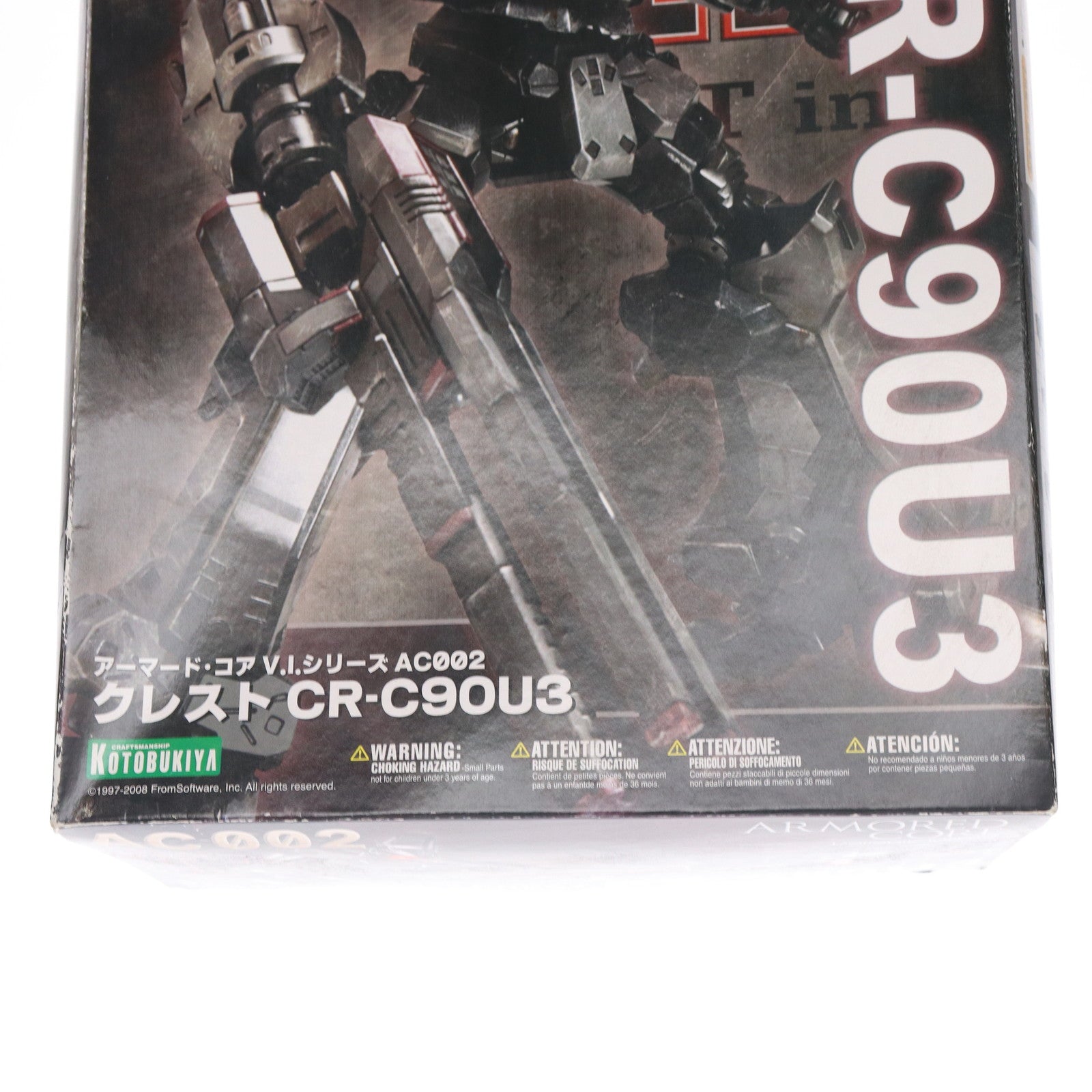【中古即納】[PTM] V.I.シリーズ(ヴァリアブルインフィニティシリーズ) AC-002 1/72 クレスト CR-C90U3 再生産版 ARMORED CORE(アーマード・コア) プラモデル(VI-32) コトブキヤ(20110810)