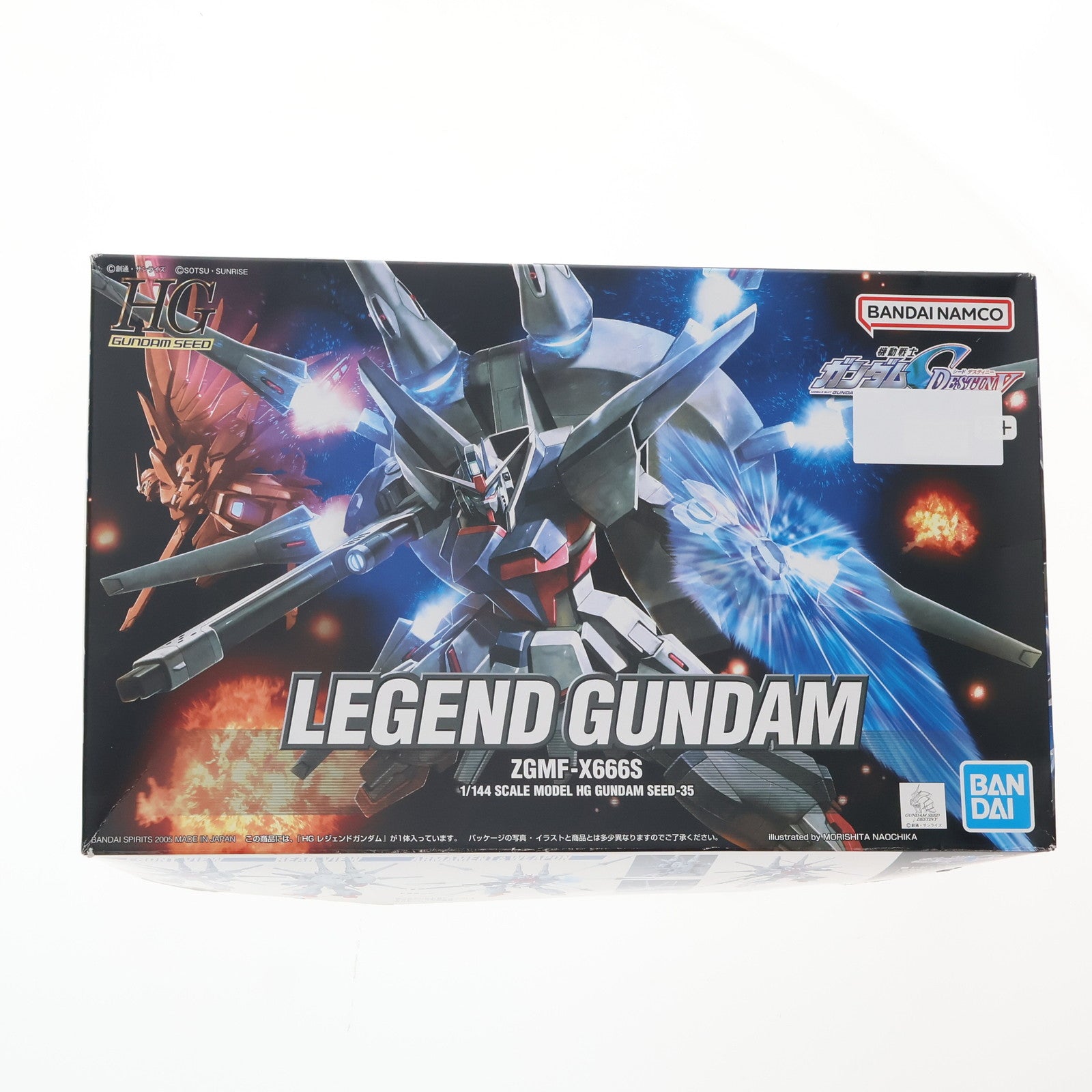 【中古即納】[PTM] HG 1/144 ZGMF-X666S レジェンドガンダム 機動戦士ガンダムSEED DESTINY(シード デスティニー) プラモデル(5055718) バンダイスピリッツ(20200916)