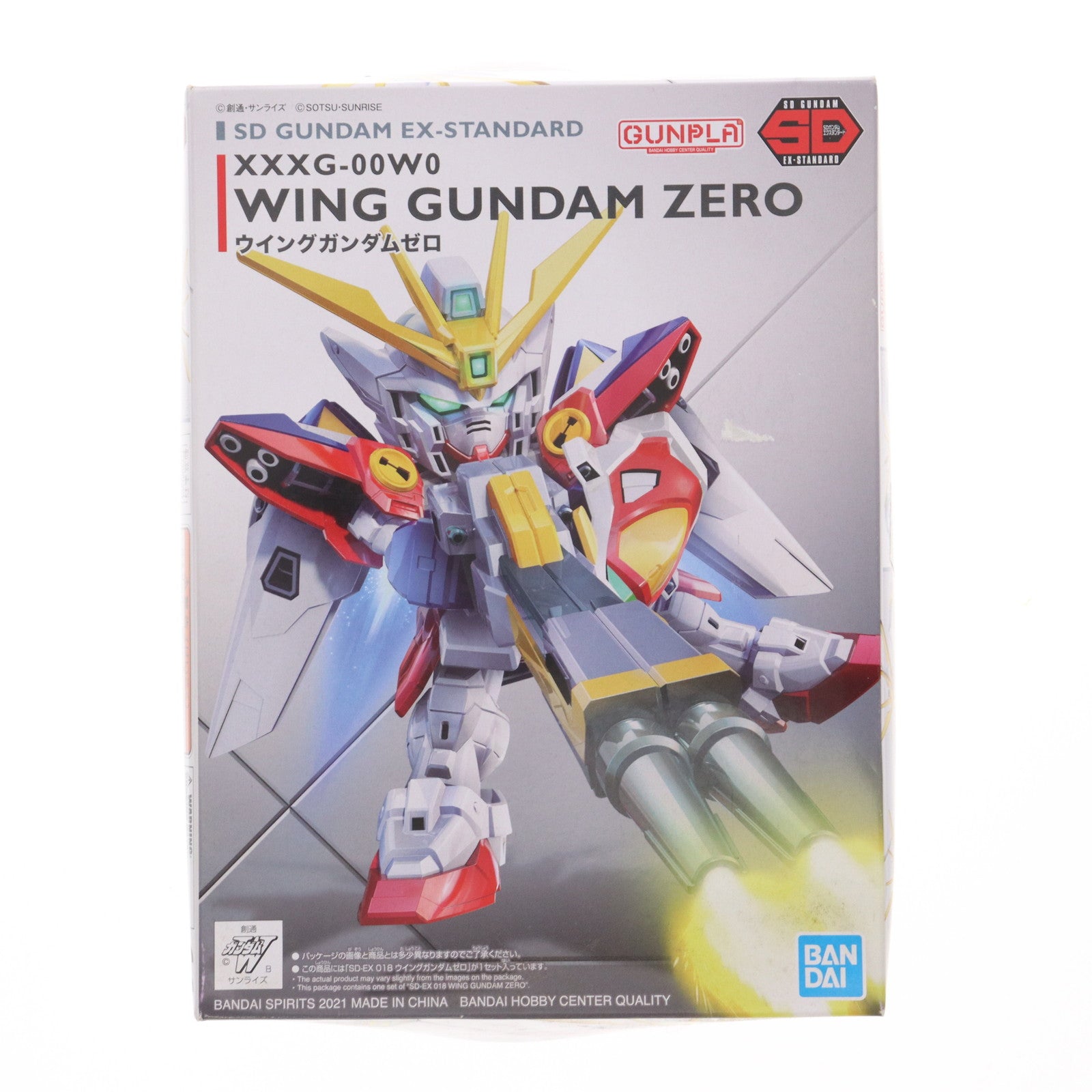 【中古即納】[PTM] (再販) SDガンダム EXスタンダード ウイングガンダムゼロ 新機動戦記ガンダムW(ウィング) プラモデル(2552538) バンダイスピリッツツ(20250212)