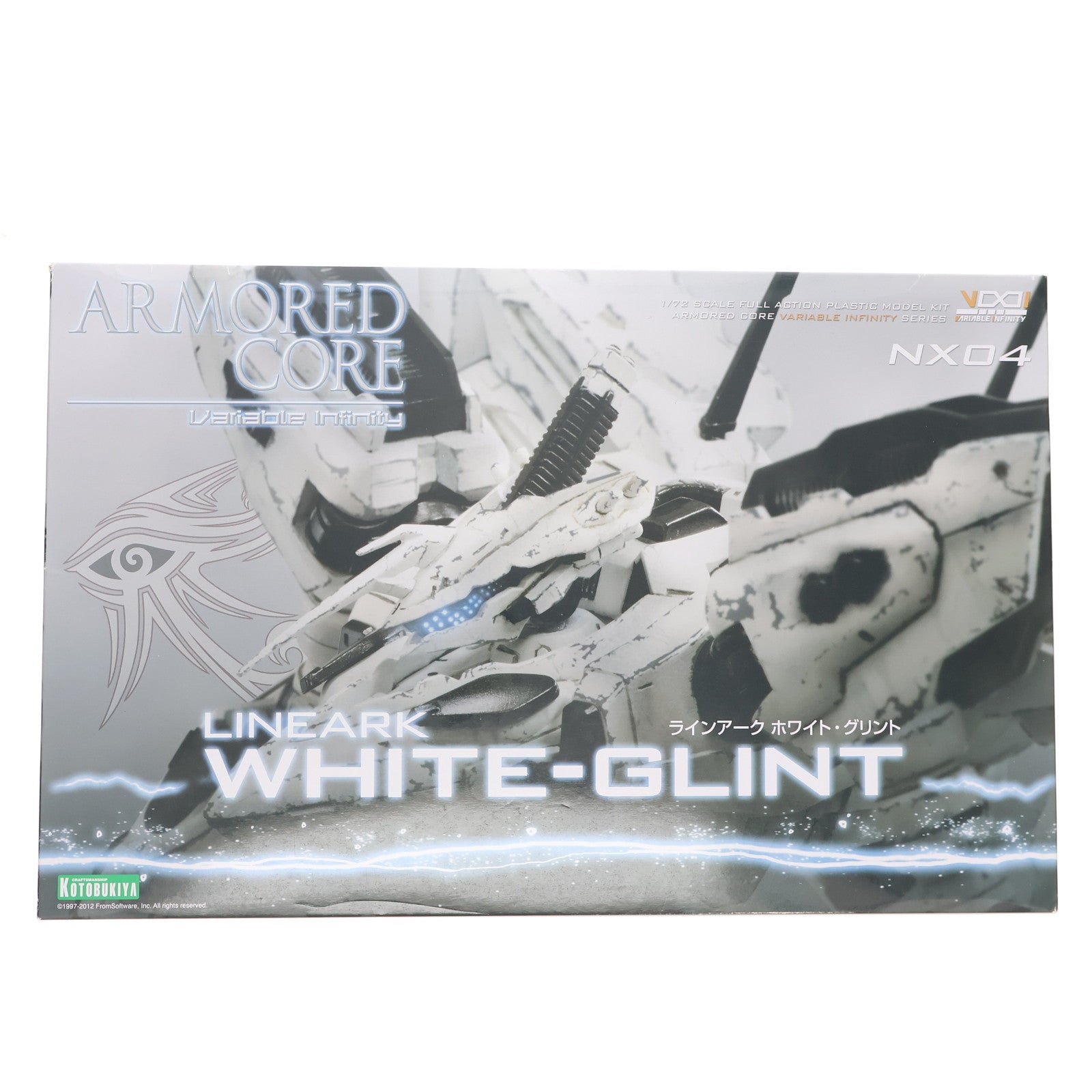 【中古即納】[PTM] (再販) V.I.シリーズ 1/72 ラインアーク WHITE-GLINT(ホワイト・グリント) ARMORED CORE for Answer(アーマード・コア フォーアンサー) プラモデル(VI029R) コトブキヤ(20240217)