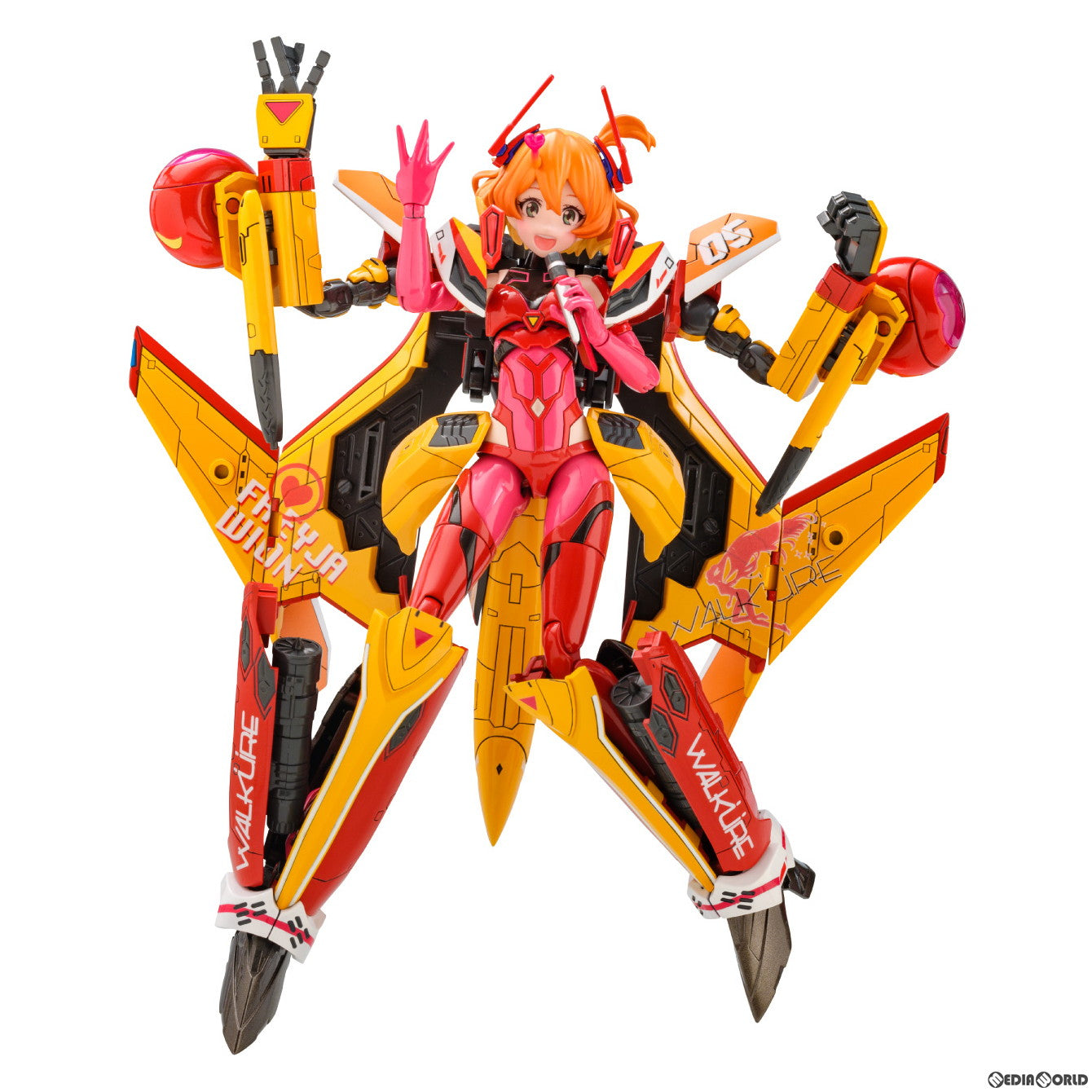 【中古即納】[PTM] V.F.G. MC-14 VF-31J ジークフリード フレイア・ヴィオン マクロスΔ(デルタ) プラモデル アオシマ(20240824)