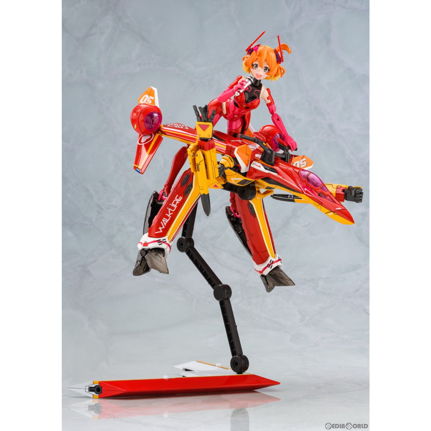 【中古即納】[PTM] V.F.G. MC-14 VF-31J ジークフリード フレイア・ヴィオン マクロスΔ(デルタ) プラモデル アオシマ(20240824)