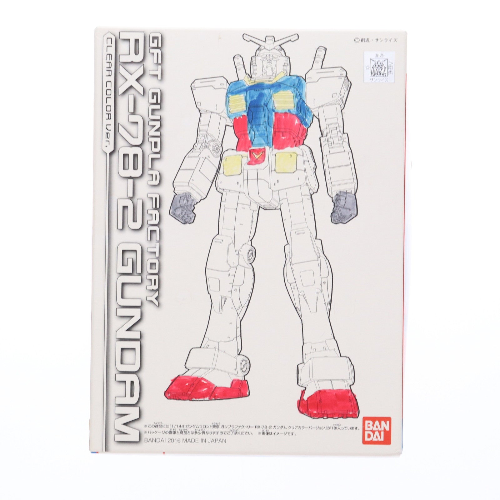 【中古即納】[PTM] 1/144 RX-78-2 ガンダム クリアカラーver. アッセンブル体験キット 機動戦士ガンダム プラモデル(0209397) ガンダムフロント東京 ガンプラファクトリー限定 バンダイ(19991231)