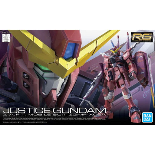 【中古即納】[PTM] (再販) RG 1/144 ZGMF-X09A ジャスティスガンダム 機動戦士ガンダムSEED(シード) プラモデル(5061615) バンダイスピリッツ(20240727)