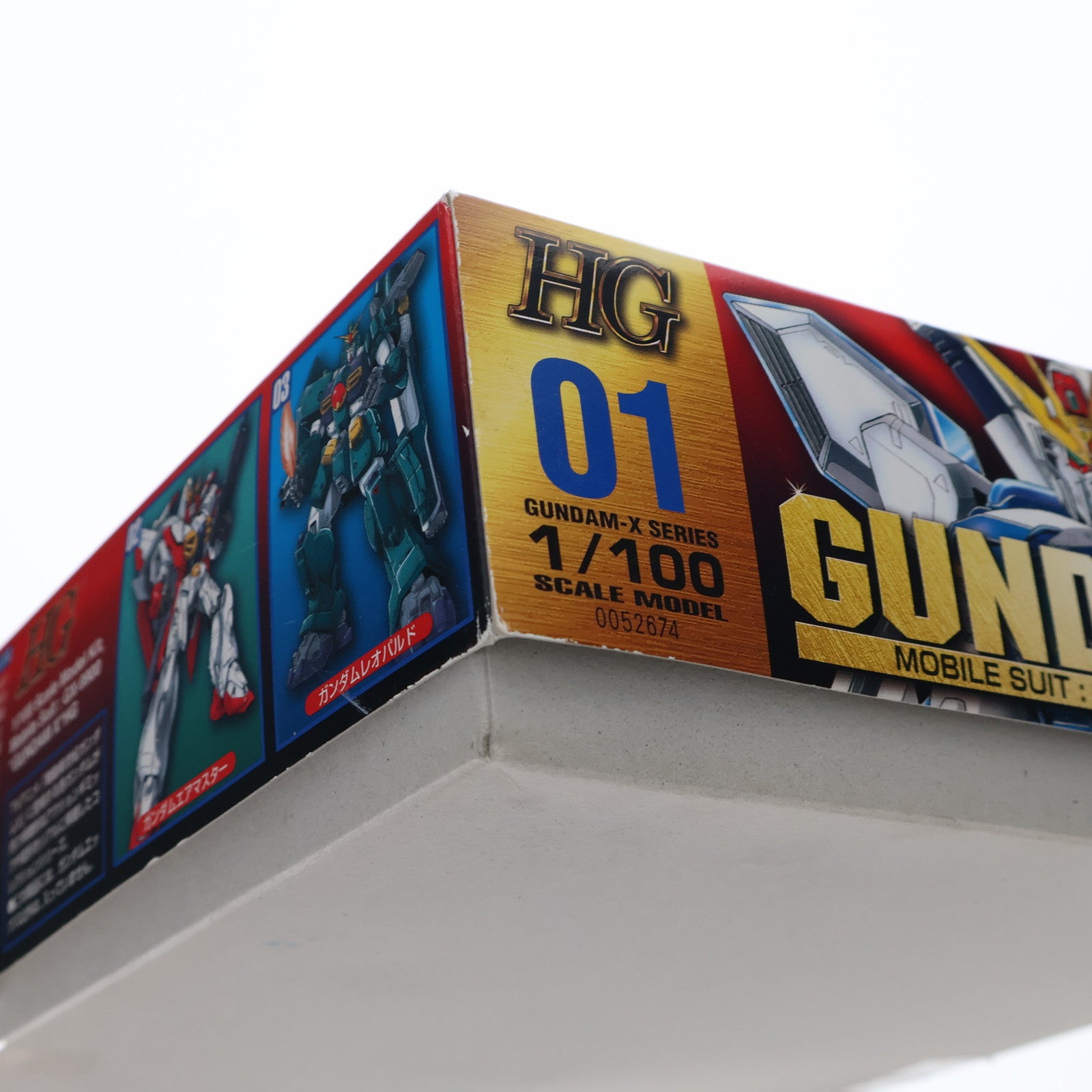 【中古即納】[PTM] HG 1/100 GX-9900 ガンダムエックス 機動新世紀ガンダムX プラモデル(0052674) バンダイ(20180221)