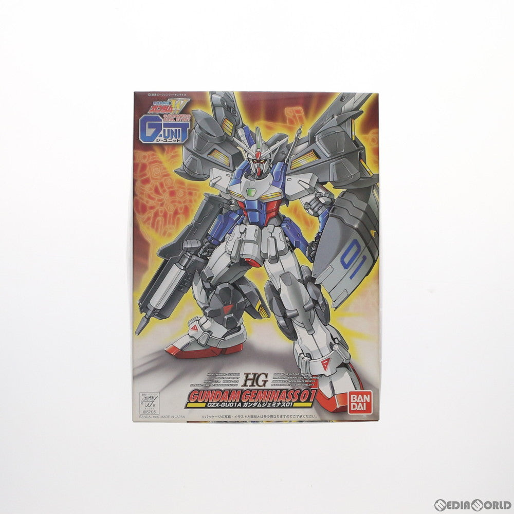 【中古即納】[PTM] HG 1/144 OZX-GU01A ガンダムジェミナス01 新機動戦記ガンダムW DUAL STORY G-UNIT(ウイング デュアルストーリー ジーユニット) プラモデル バンダイ(19970515)