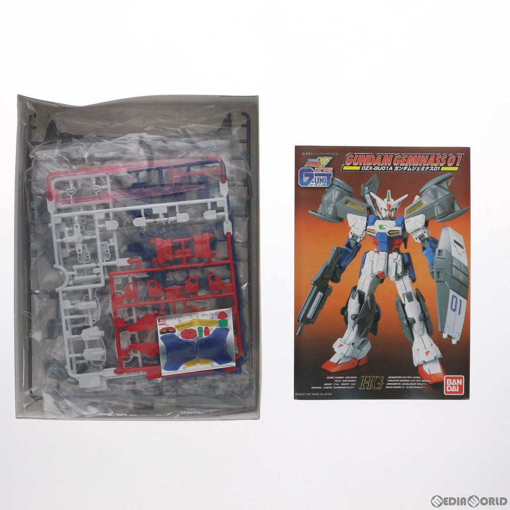 【中古即納】[PTM] HG 1/144 OZX-GU01A ガンダムジェミナス01 新機動戦記ガンダムW DUAL STORY G-UNIT(ウイング デュアルストーリー ジーユニット) プラモデル バンダイ(19970515)