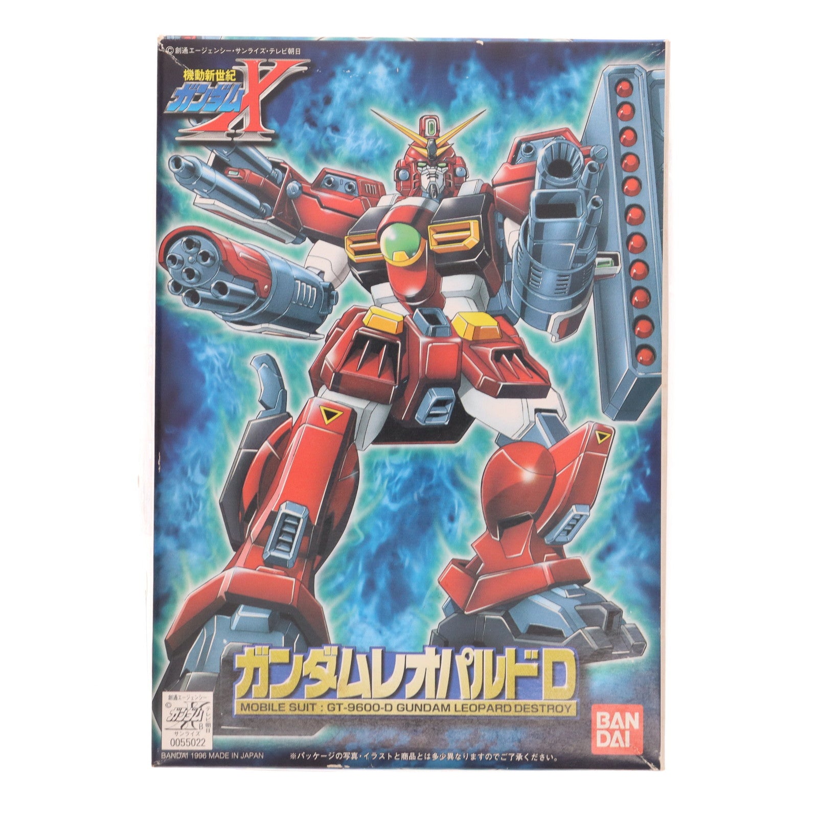 【中古即納】[PTM] 1/144 GT-9600D ガンダムレオパルドD 機動新世紀ガンダムX プラモデル(0055022) バンダイ(20131027)